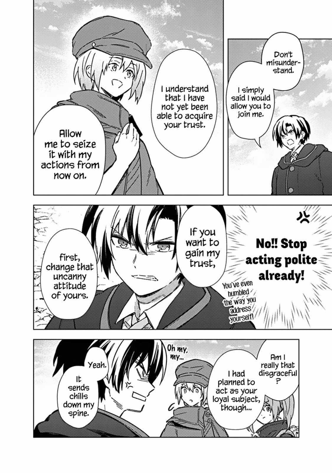 My Death Flags Show No Sign of Ending Chapter 65 - Page 12 in English