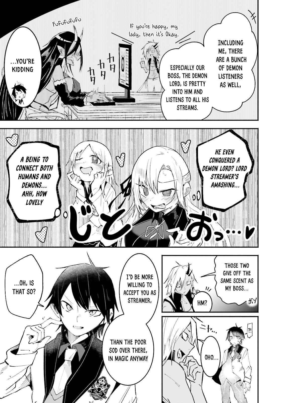The Case In Which Streaming In Another World Led To The Creation Of A Massive Yandere Following Chapter 11 - Page 19 in English