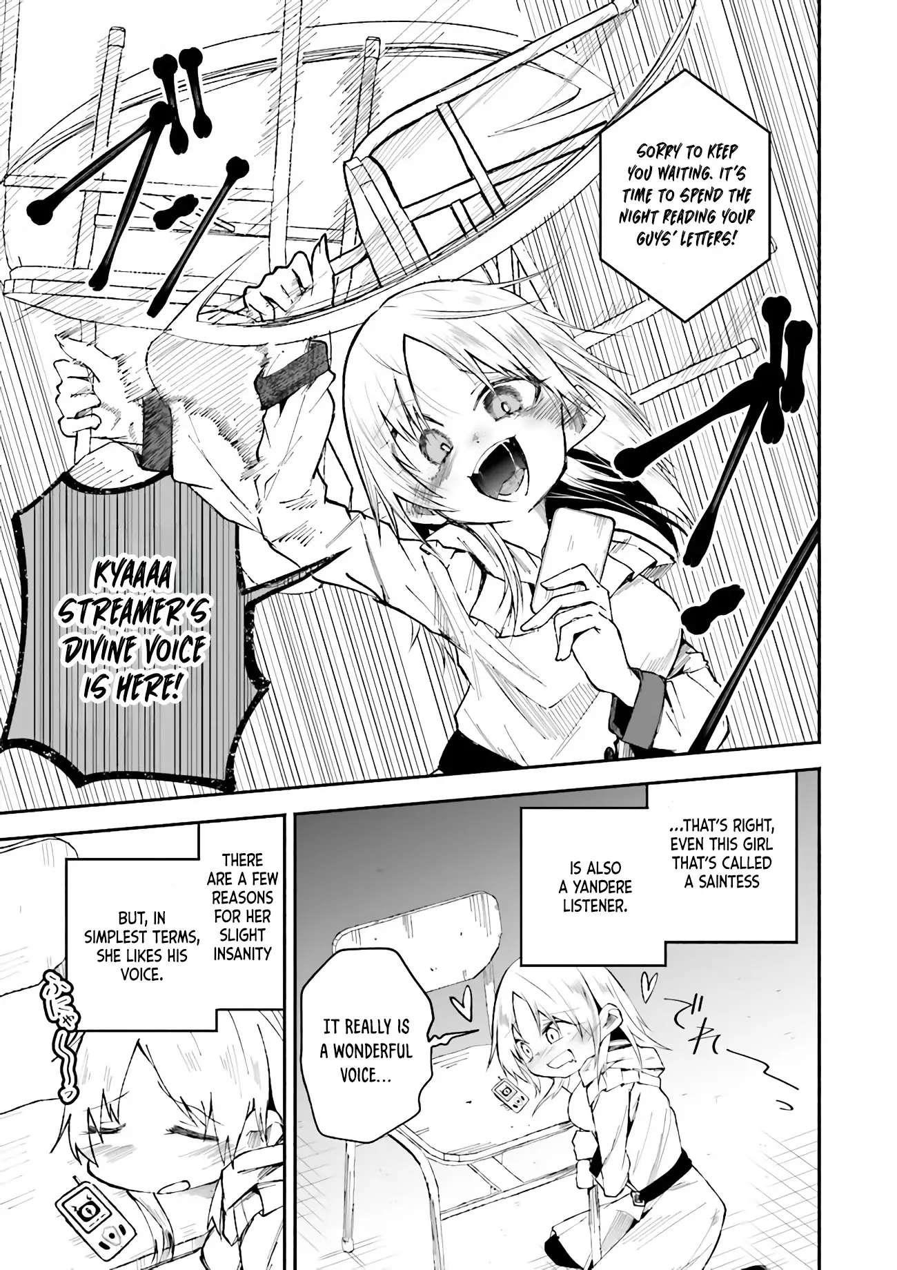 The Case In Which Streaming In Another World Led To The Creation Of A Massive Yandere Following Chapter 4 - Page 13 in English