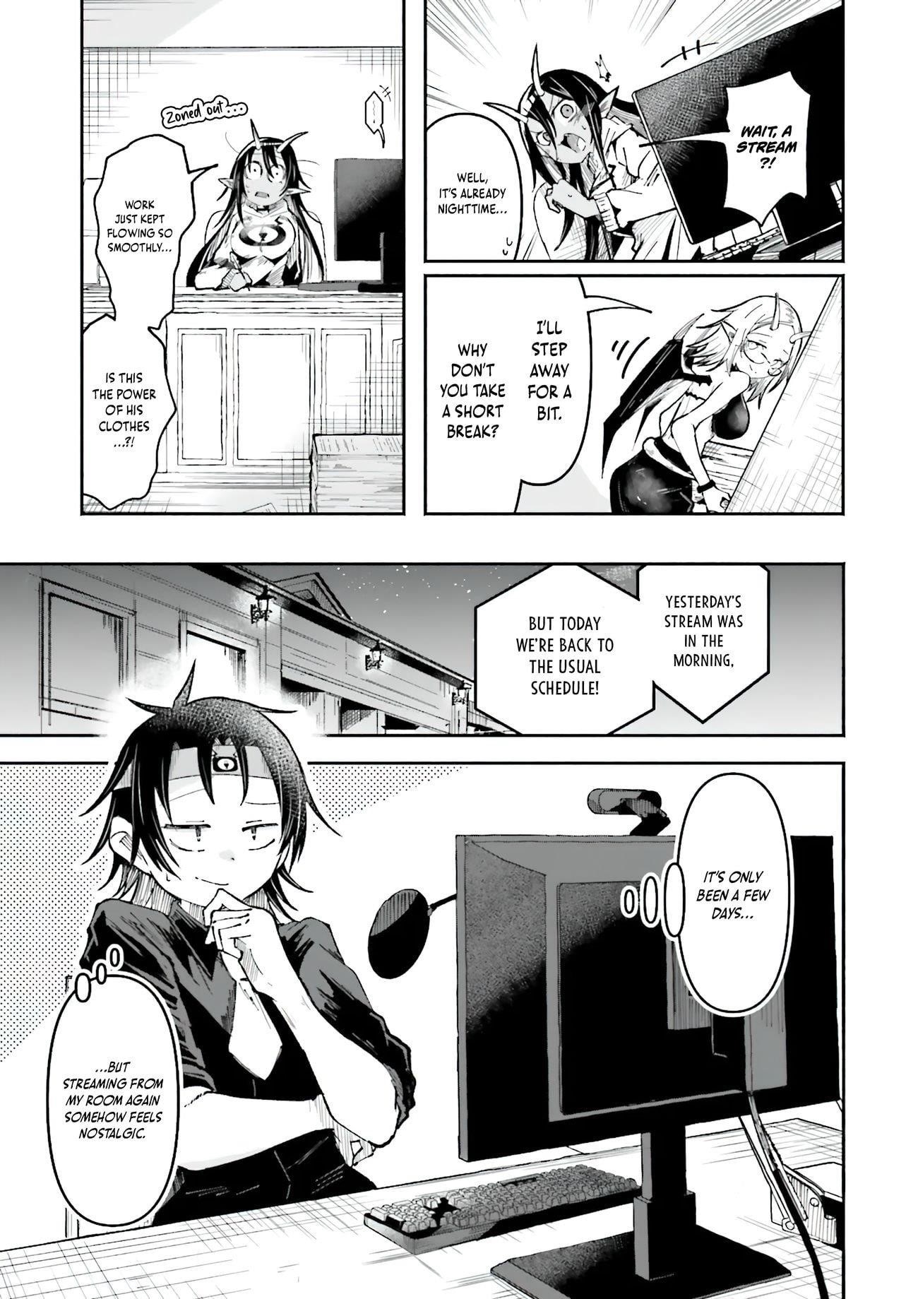 The Case In Which Streaming In Another World Led To The Creation Of A Massive Yandere Following Chapter 45.1 - Page 9 in English