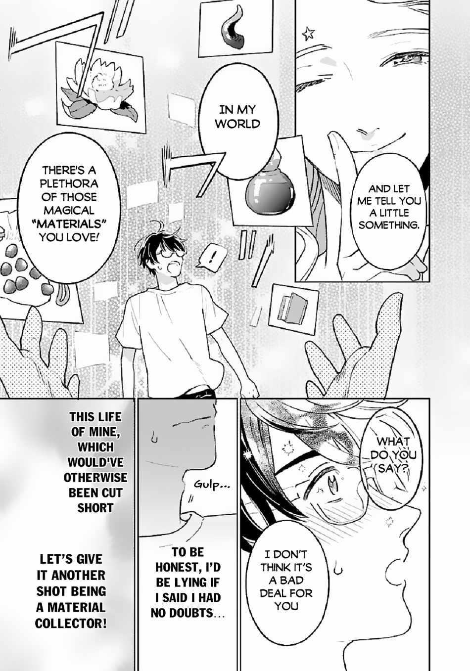 Living a Carefree Life Collecting Raw Materials in Another World Chapter 1 - Page 11 in English