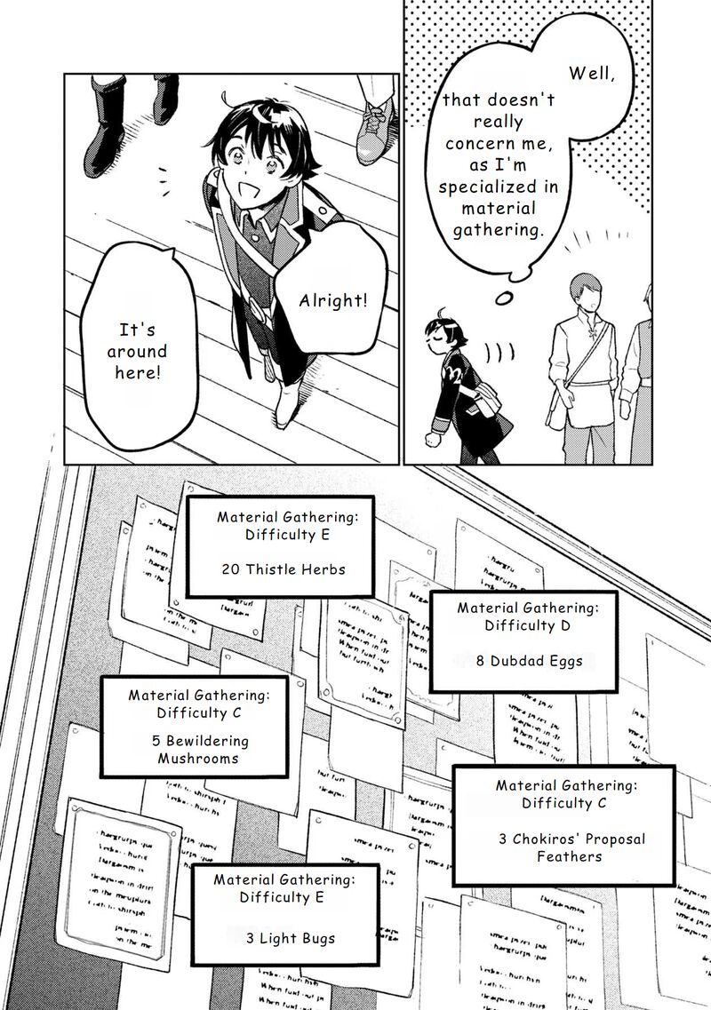 Living a Carefree Life Collecting Raw Materials in Another World Chapter 15 - Page 6 in English