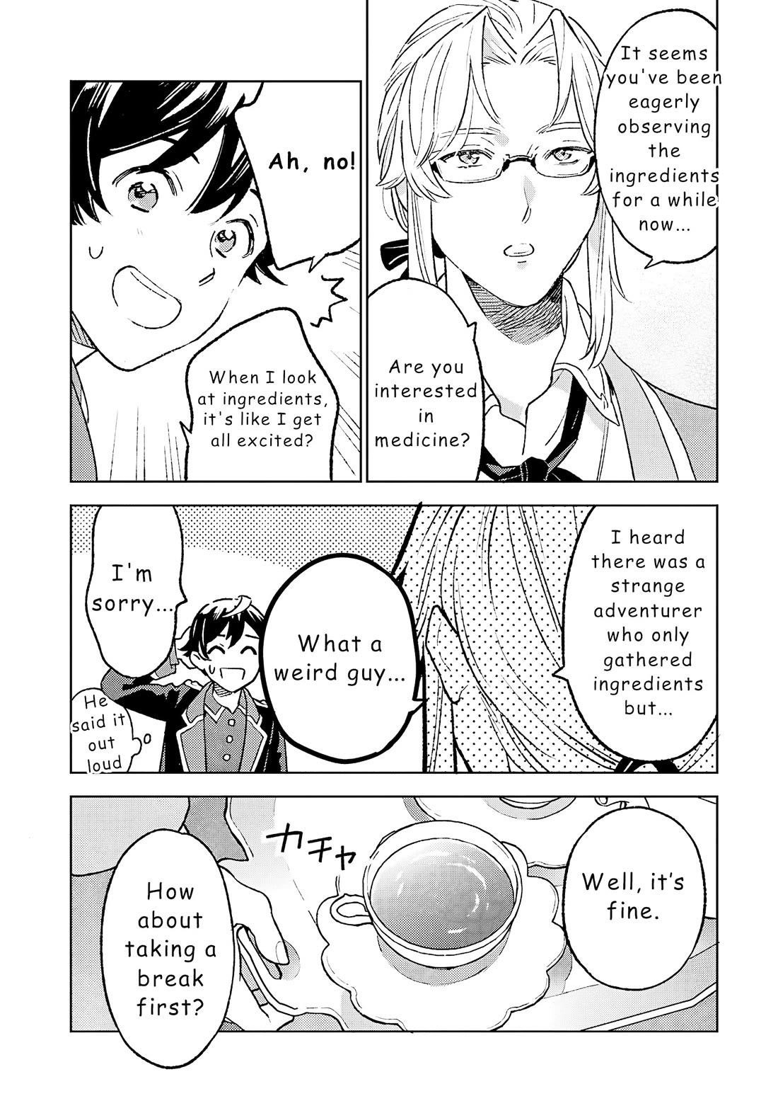Living a Carefree Life Collecting Raw Materials in Another World Chapter 20 - Page 4 in English