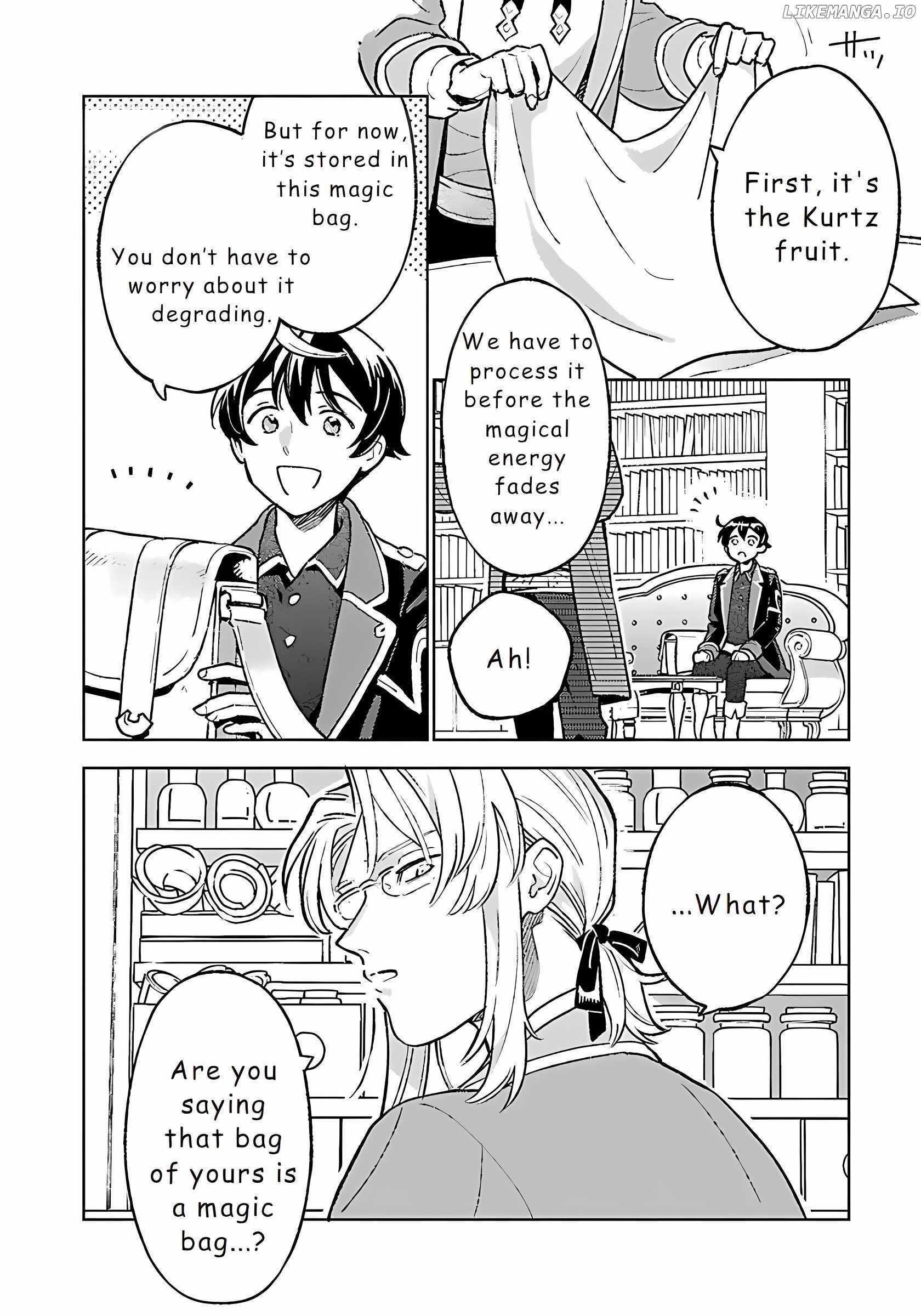 Living a Carefree Life Collecting Raw Materials in Another World Chapter 24 - Page 8 in English