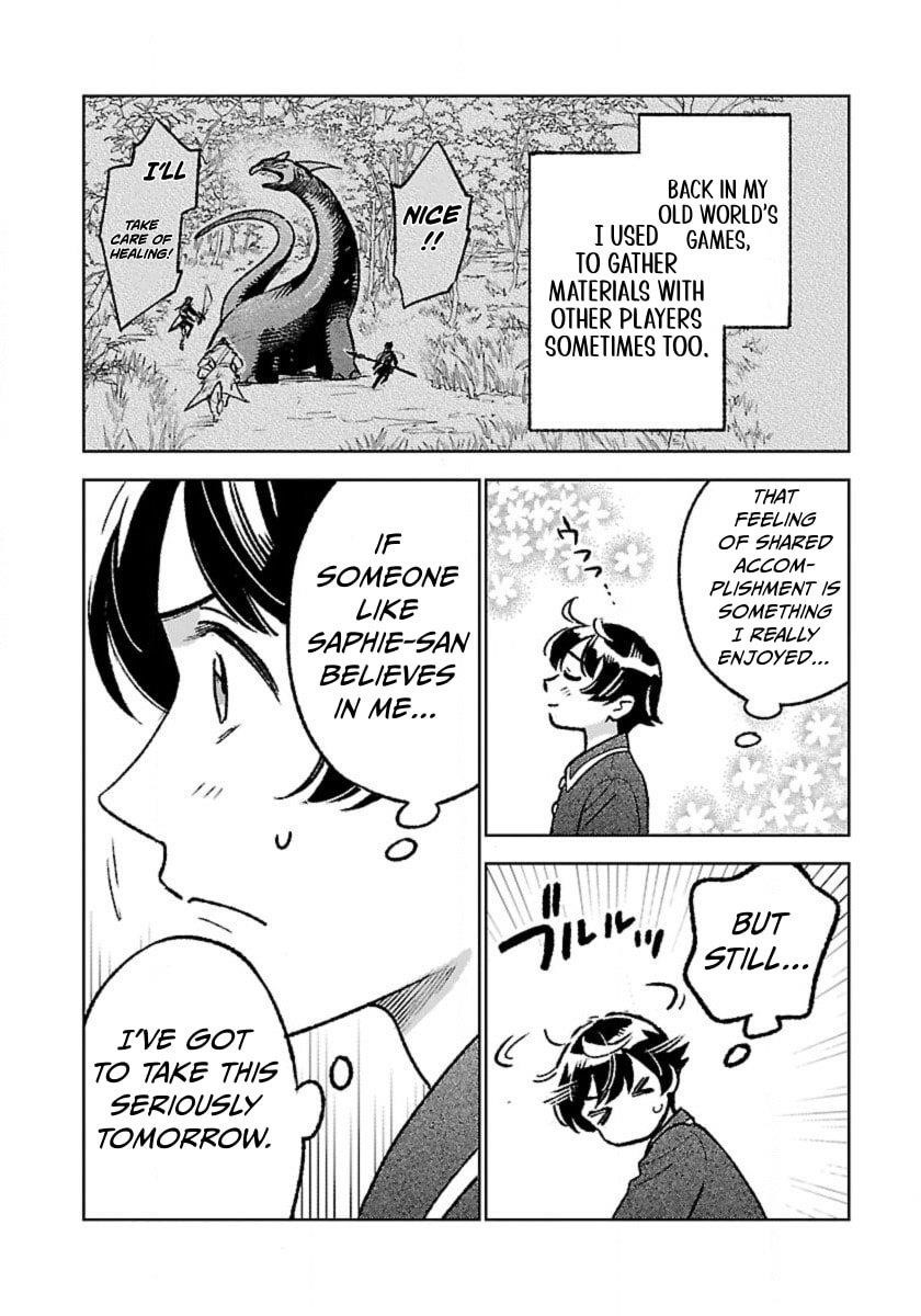 Living a Carefree Life Collecting Raw Materials in Another World Chapter 28 - Page 10 in English