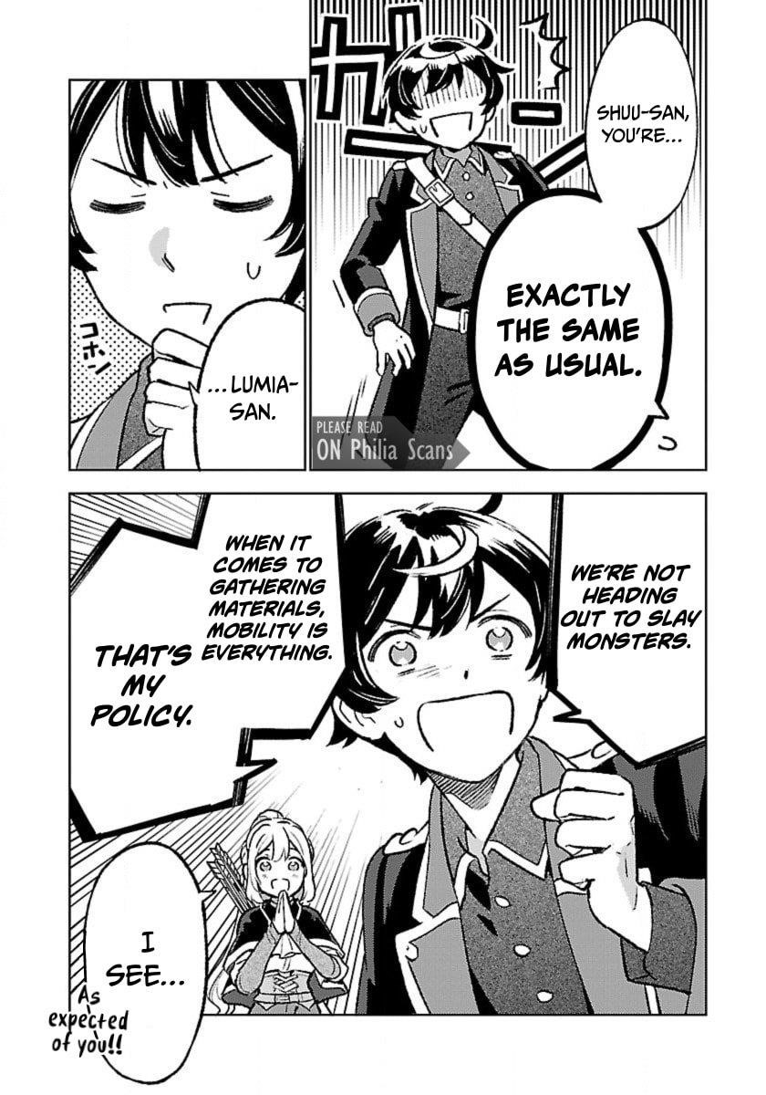 Living a Carefree Life Collecting Raw Materials in Another World Chapter 28 - Page 12 in English