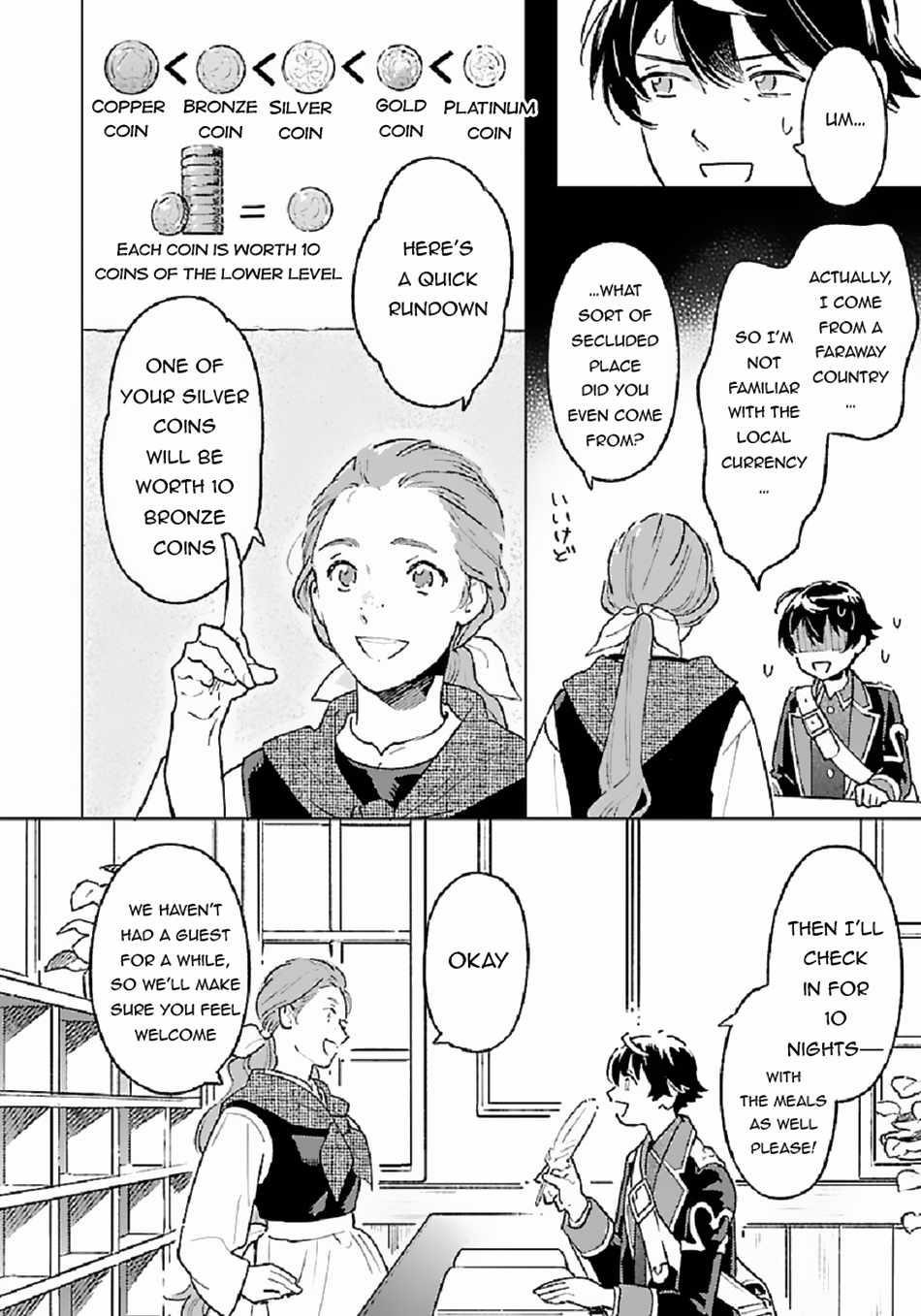 Living a Carefree Life Collecting Raw Materials in Another World Chapter 4 - Page 11 in English