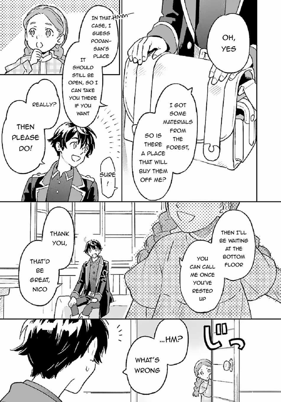 Living a Carefree Life Collecting Raw Materials in Another World Chapter 4 - Page 14 in English