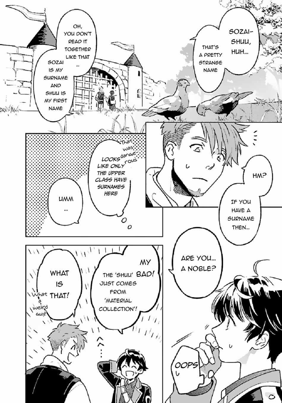 Living a Carefree Life Collecting Raw Materials in Another World Chapter 4 - Page 4 in English