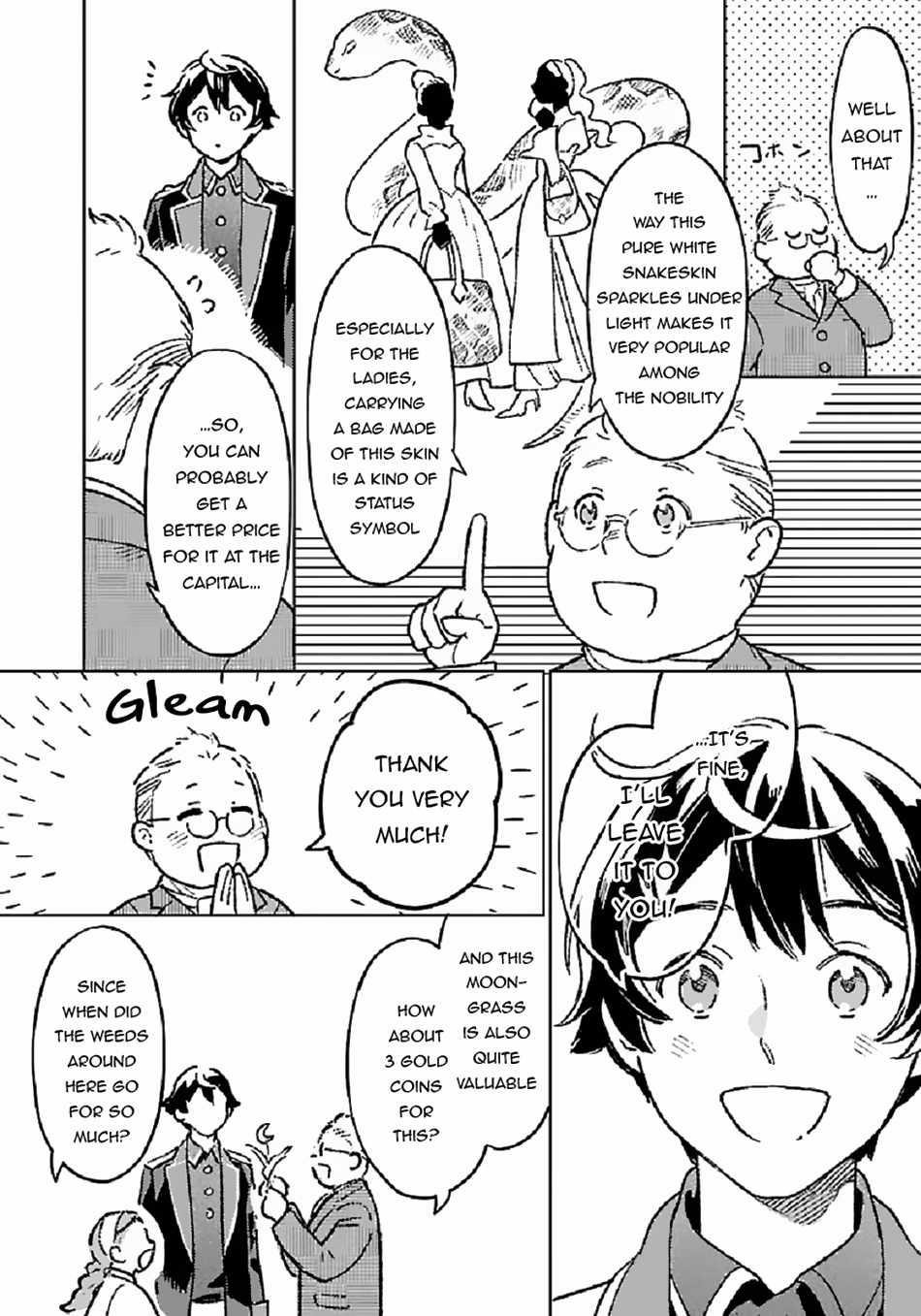 Living a Carefree Life Collecting Raw Materials in Another World Chapter 5 - Page 14 in English