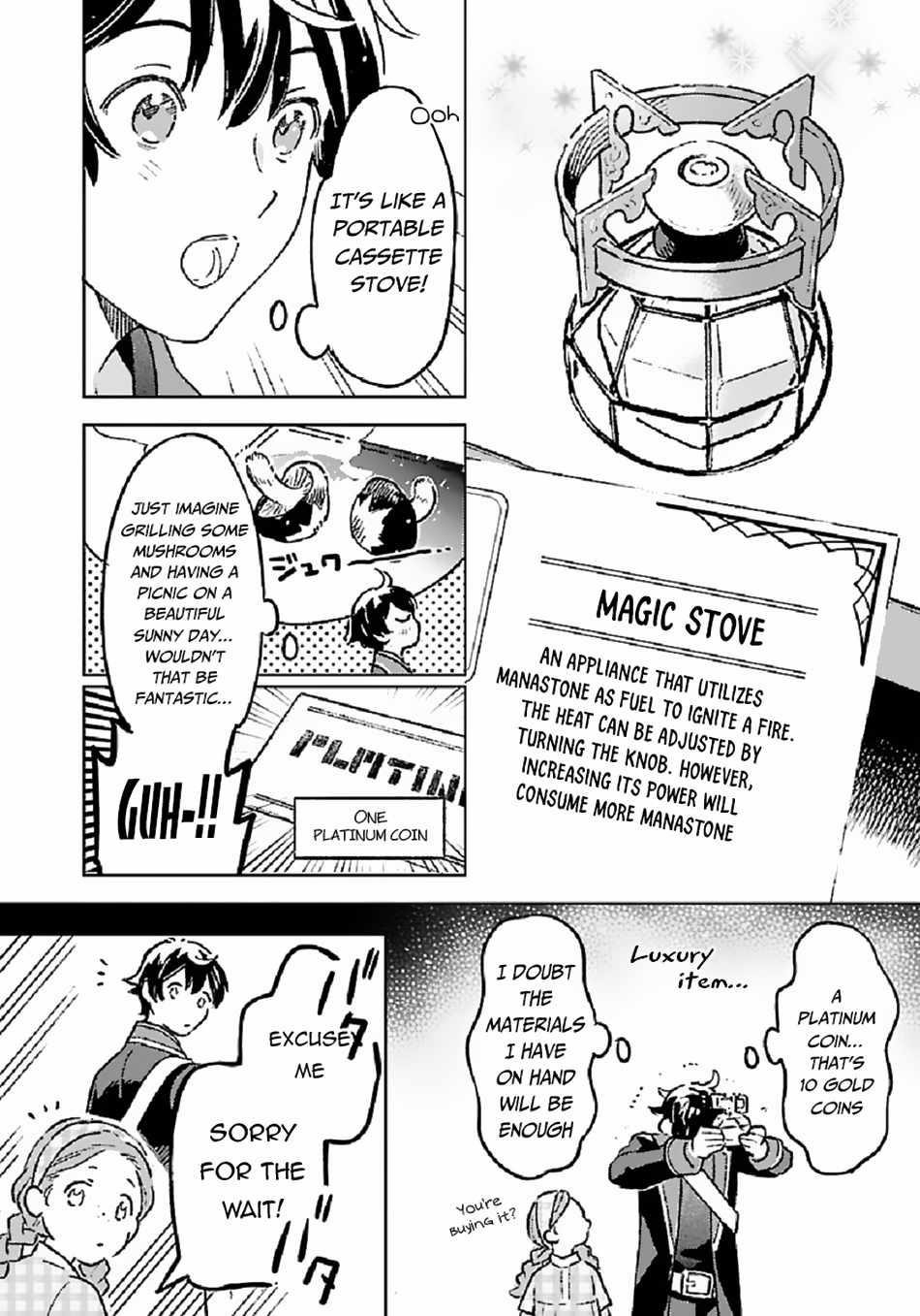 Living a Carefree Life Collecting Raw Materials in Another World Chapter 5 - Page 6 in English
