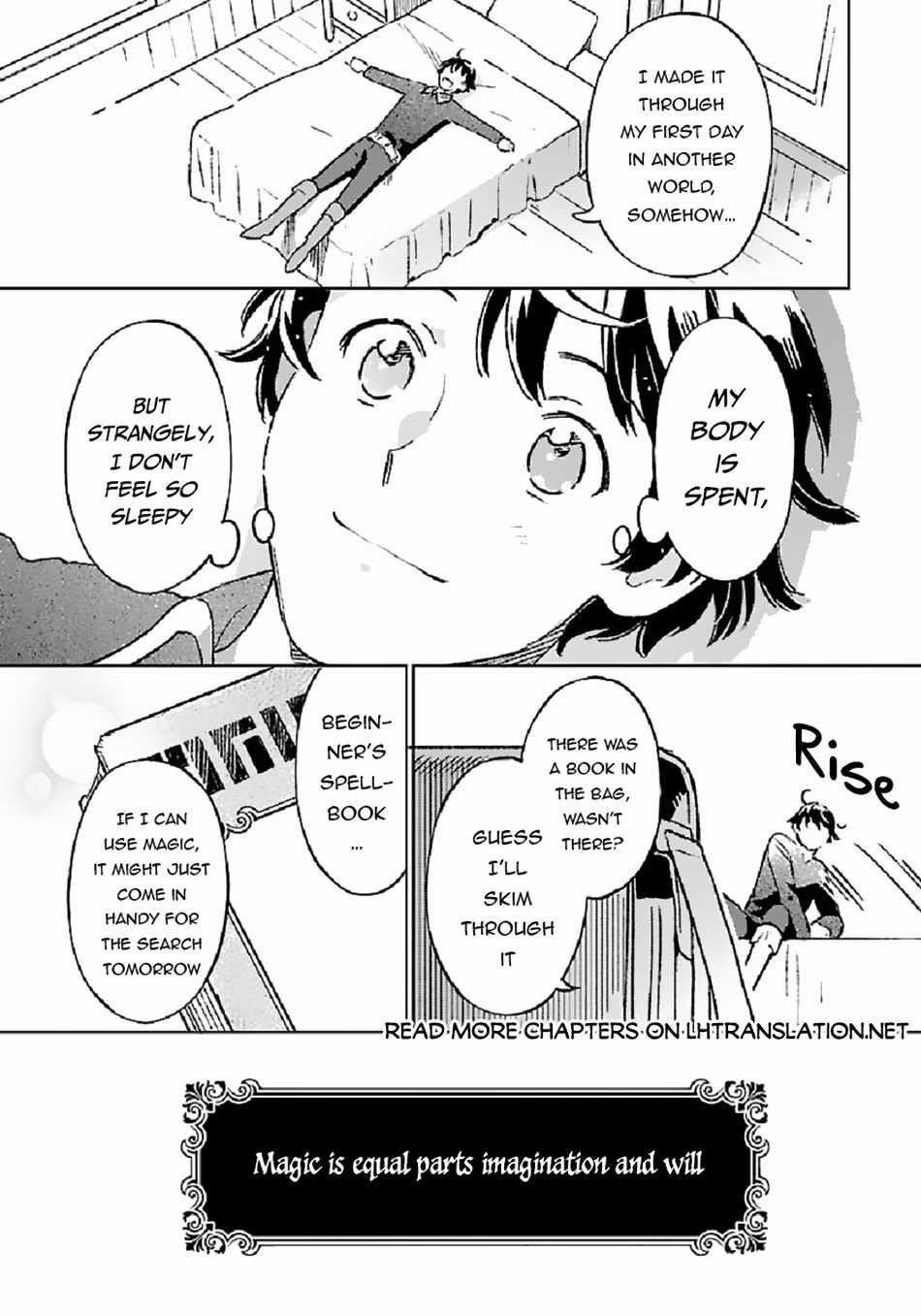 Living a Carefree Life Collecting Raw Materials in Another World Chapter 6 - Page 10 in English