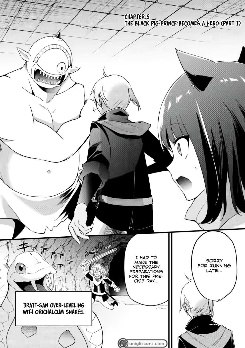 The Black Pig Prince Recalls His Previous Life and Becomes the Strongest Chapter 5 - Page 1 in English