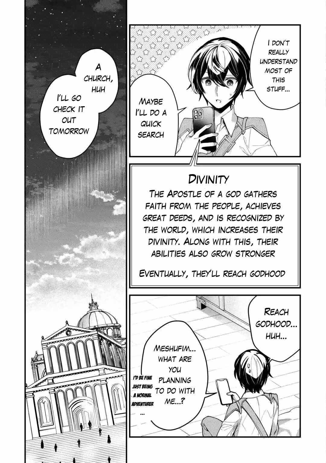 As a Member of the [Demi-God] Race, I Want to Live a Normal Life in Another World Chapter 3 - Page 27 in English