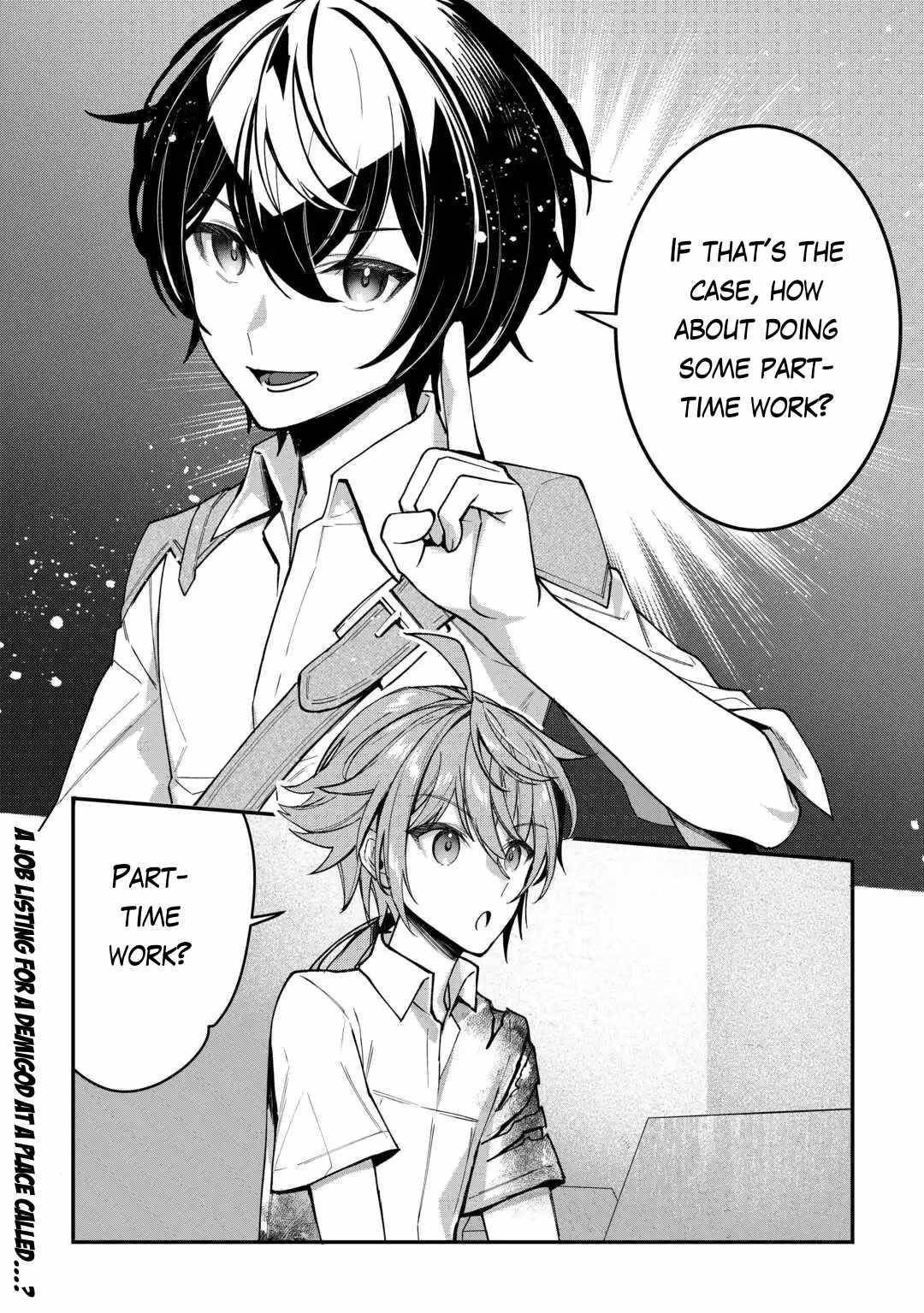 As a Member of the [Demi-God] Race, I Want to Live a Normal Life in Another World Chapter 4 - Page 24 in English