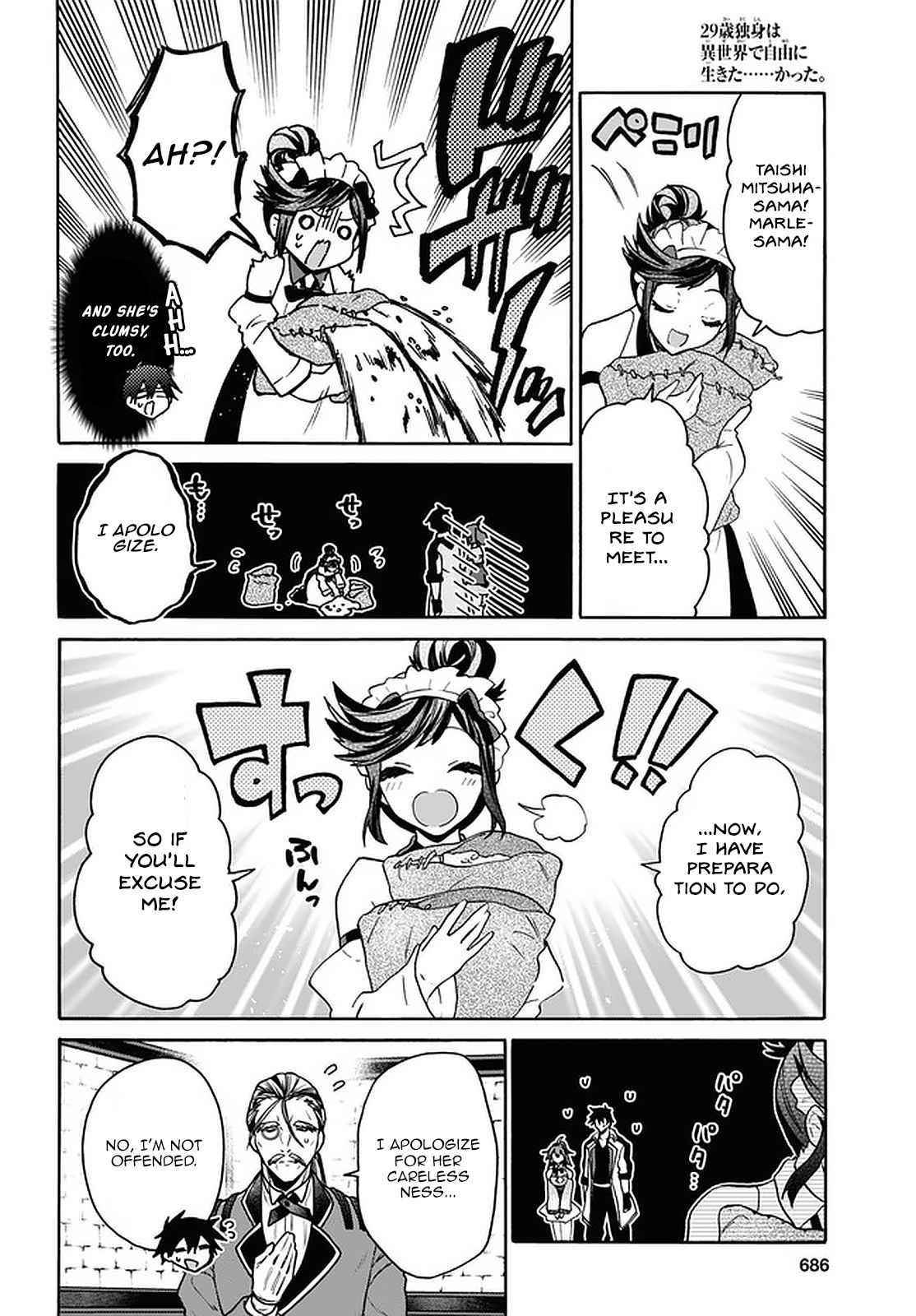 29-Sai Dokushin Wa Isekai De Jiyuu Ni Ikita……katta Chapter 19 - Page 10 in English