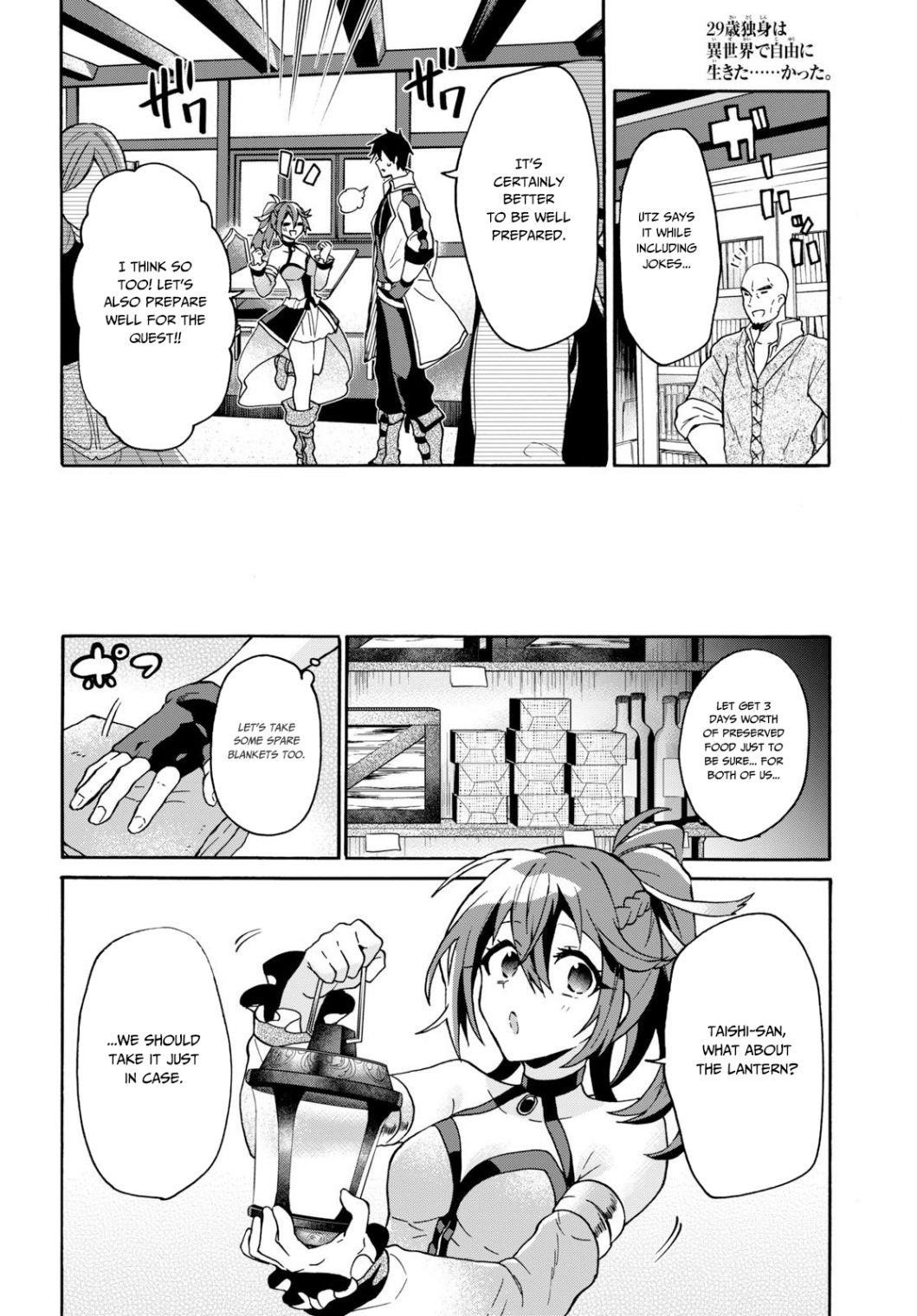 29-Sai Dokushin Wa Isekai De Jiyuu Ni Ikita……katta Chapter 6 - Page 8 in English
