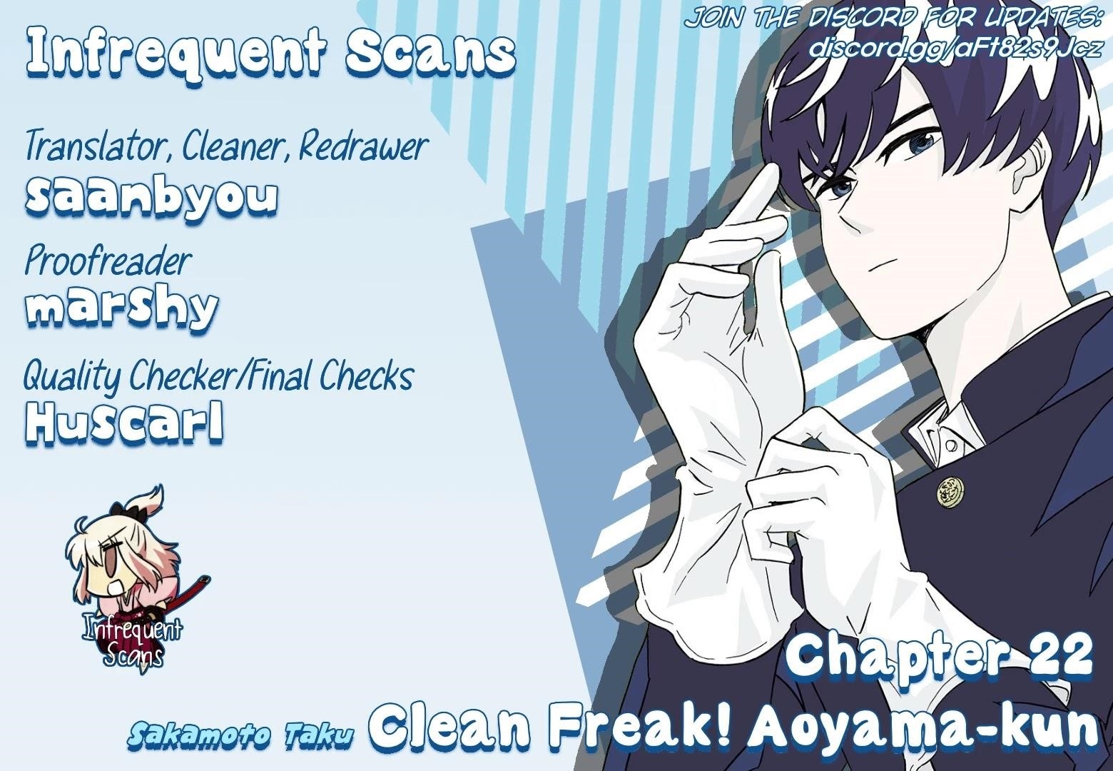 Clean Freak! Aoyama-kun Chapter 22 - Page 25 in English