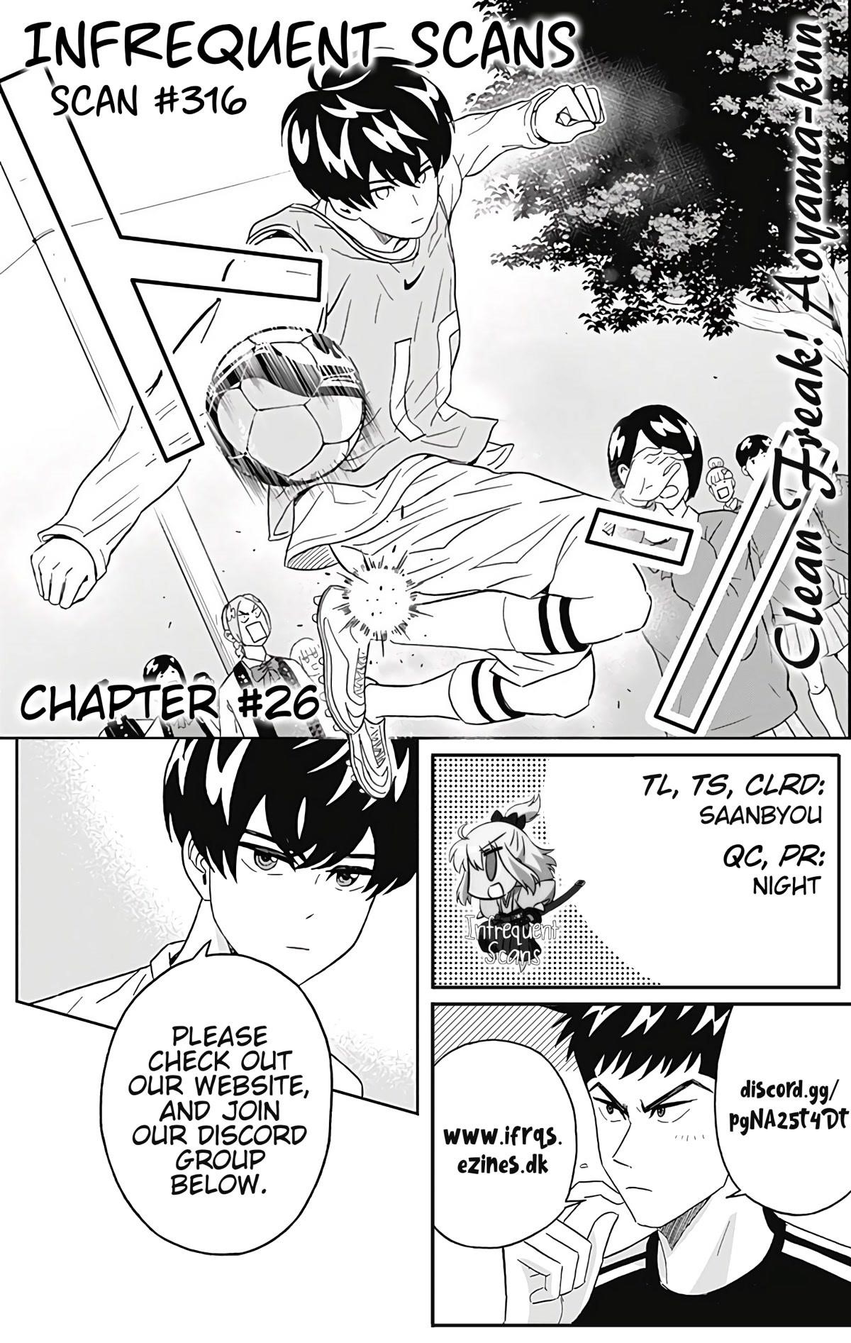 Clean Freak! Aoyama-kun Chapter 26 - Page 21 in English