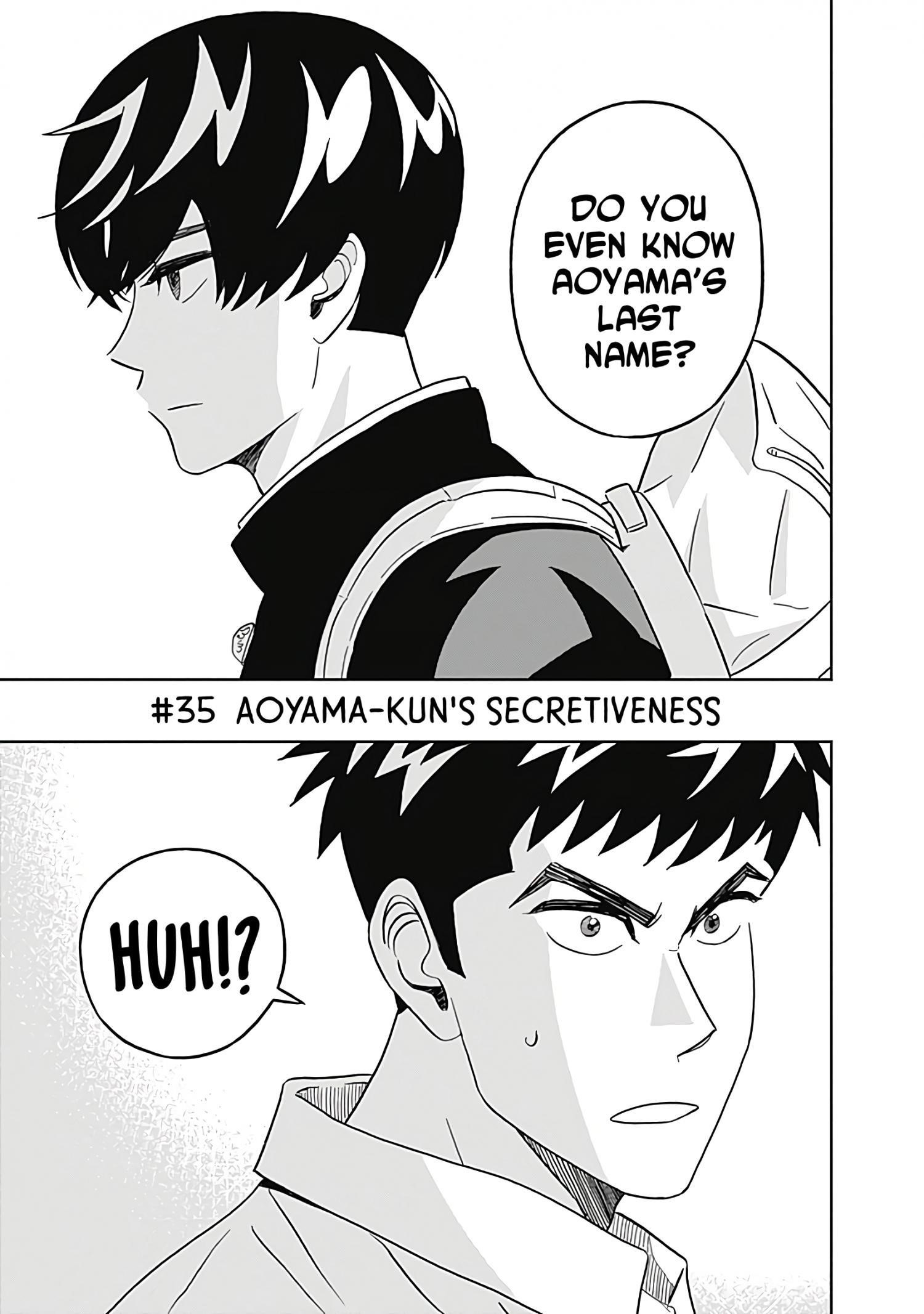 Clean Freak! Aoyama-kun Chapter 35 - Page 3 in English