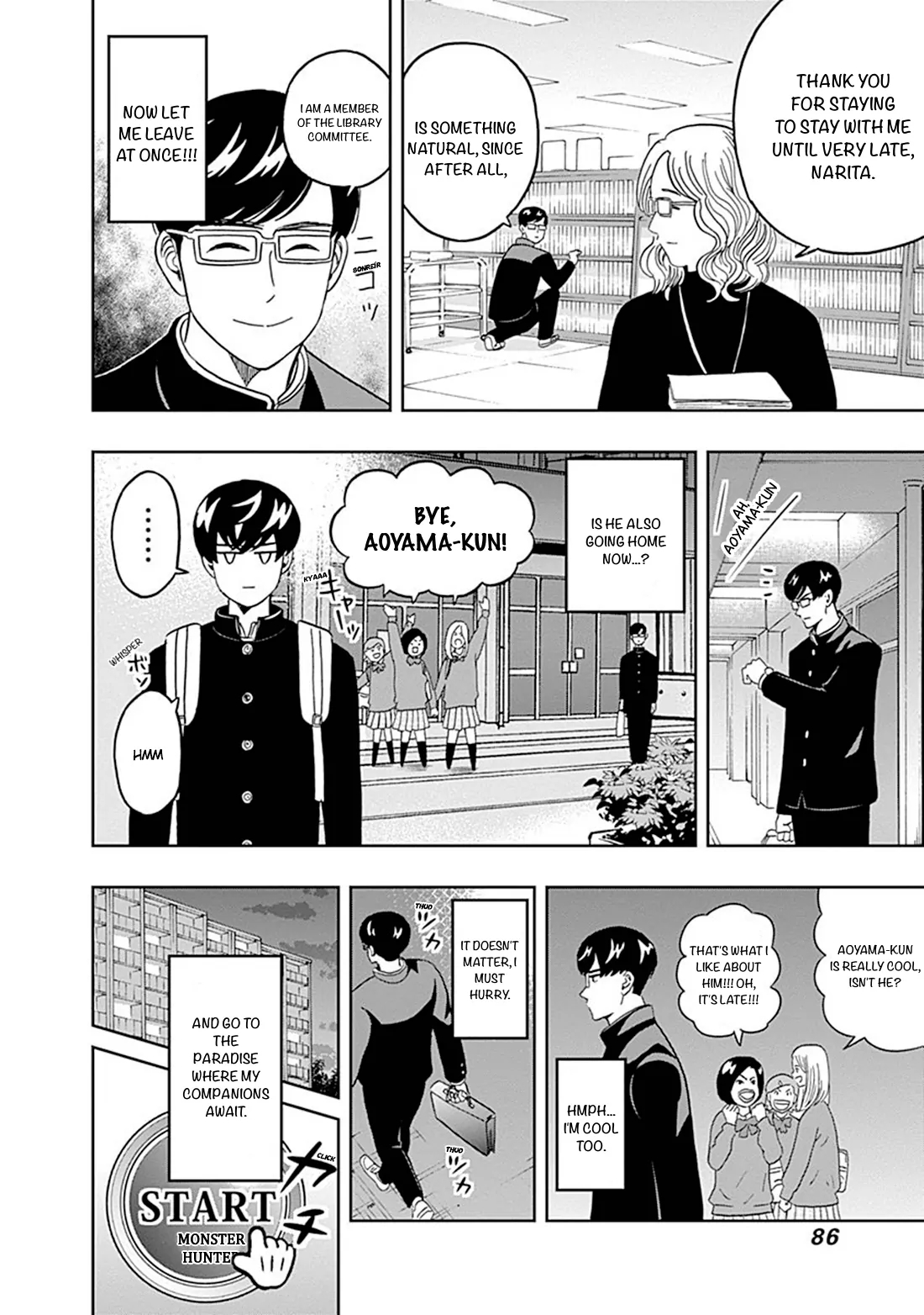 Clean Freak! Aoyama-kun Chapter 36 - Page 4 in English