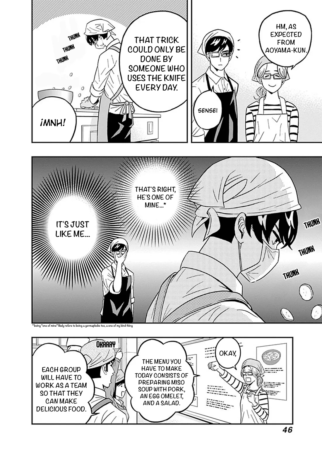 Clean Freak! Aoyama-kun Chapter 43 - Page 4 in English
