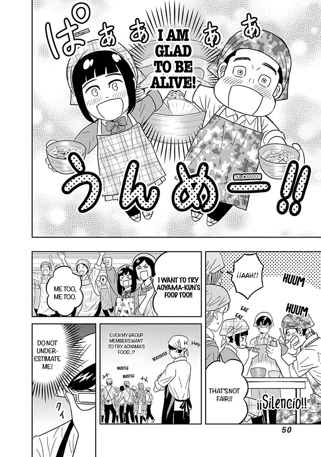 Clean Freak! Aoyama-kun Chapter 43 - Page 8 in English