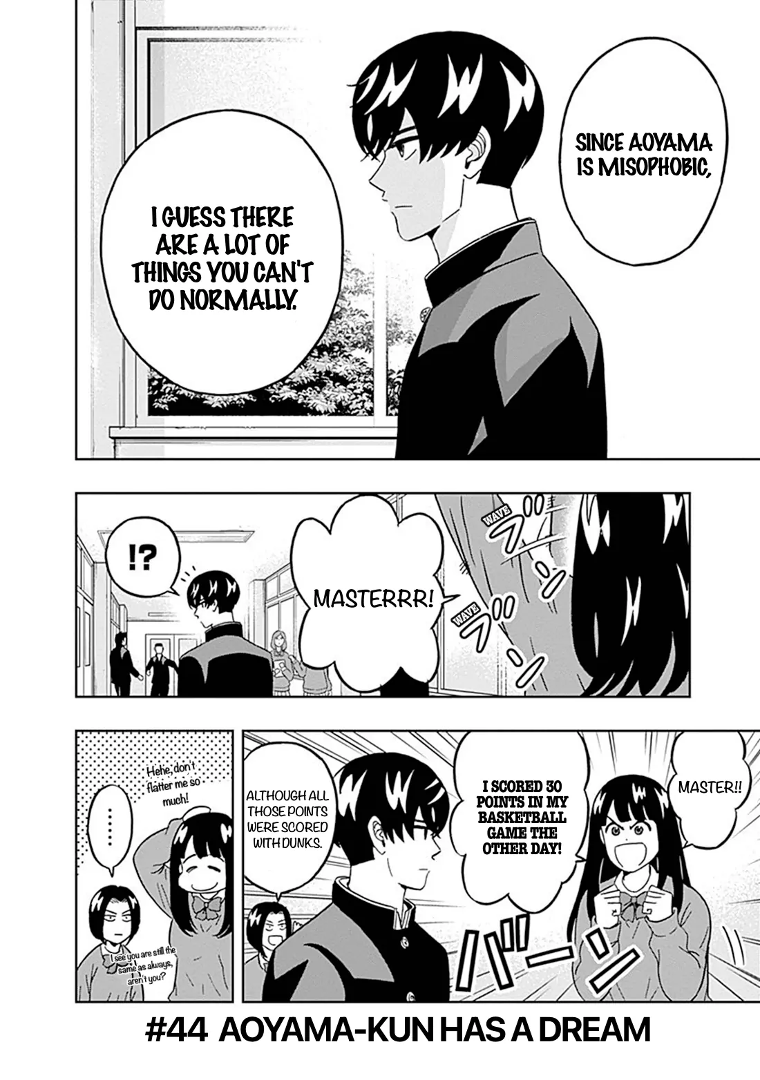 Clean Freak! Aoyama-kun Chapter 44 - Page 3 in English