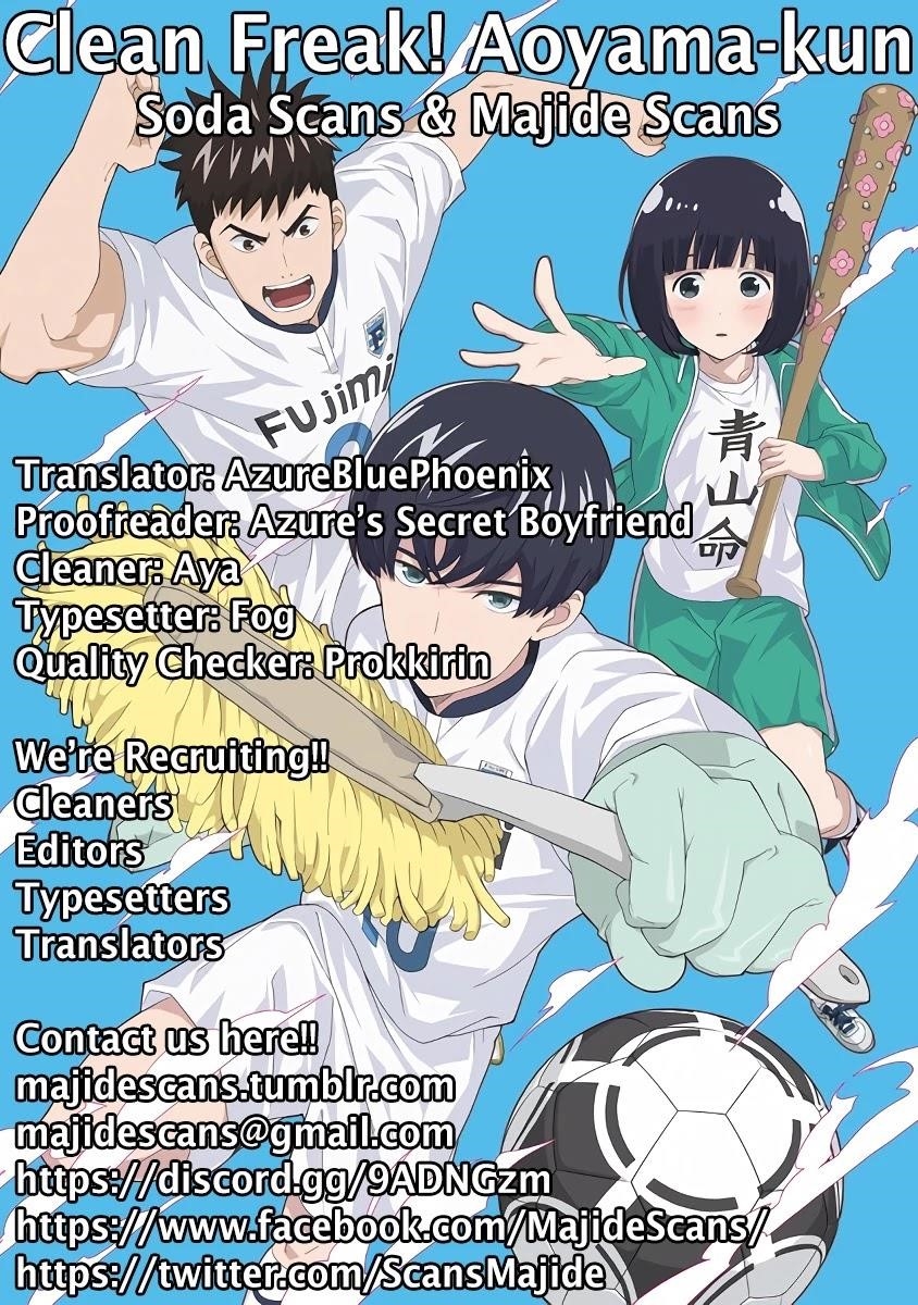 Clean Freak! Aoyama-kun Chapter 5 - Page 37 in English