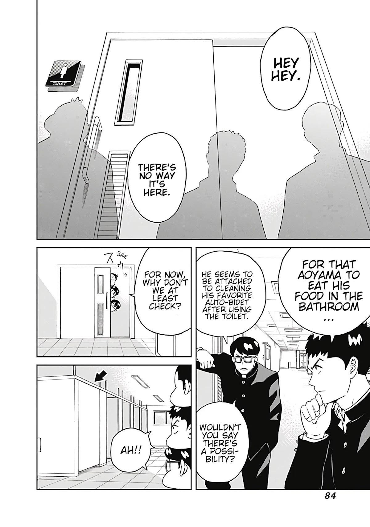 Clean Freak! Aoyama-kun Chapter 8 - Page 14 in English