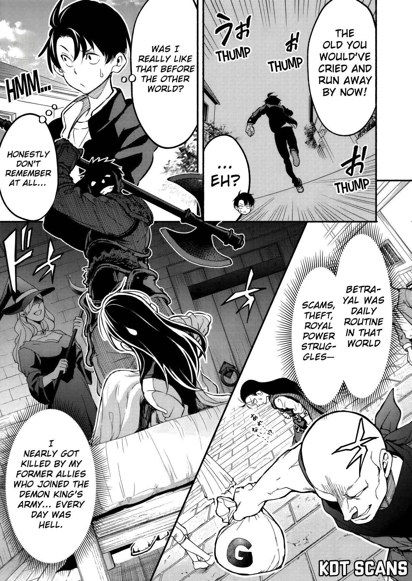 Returned From Another World, Earth Turned Out to Be Quite the Fantasy Too. Also, Losing Heroines, Stop Looking This Way Chapter 3.2 - Page 8 in English