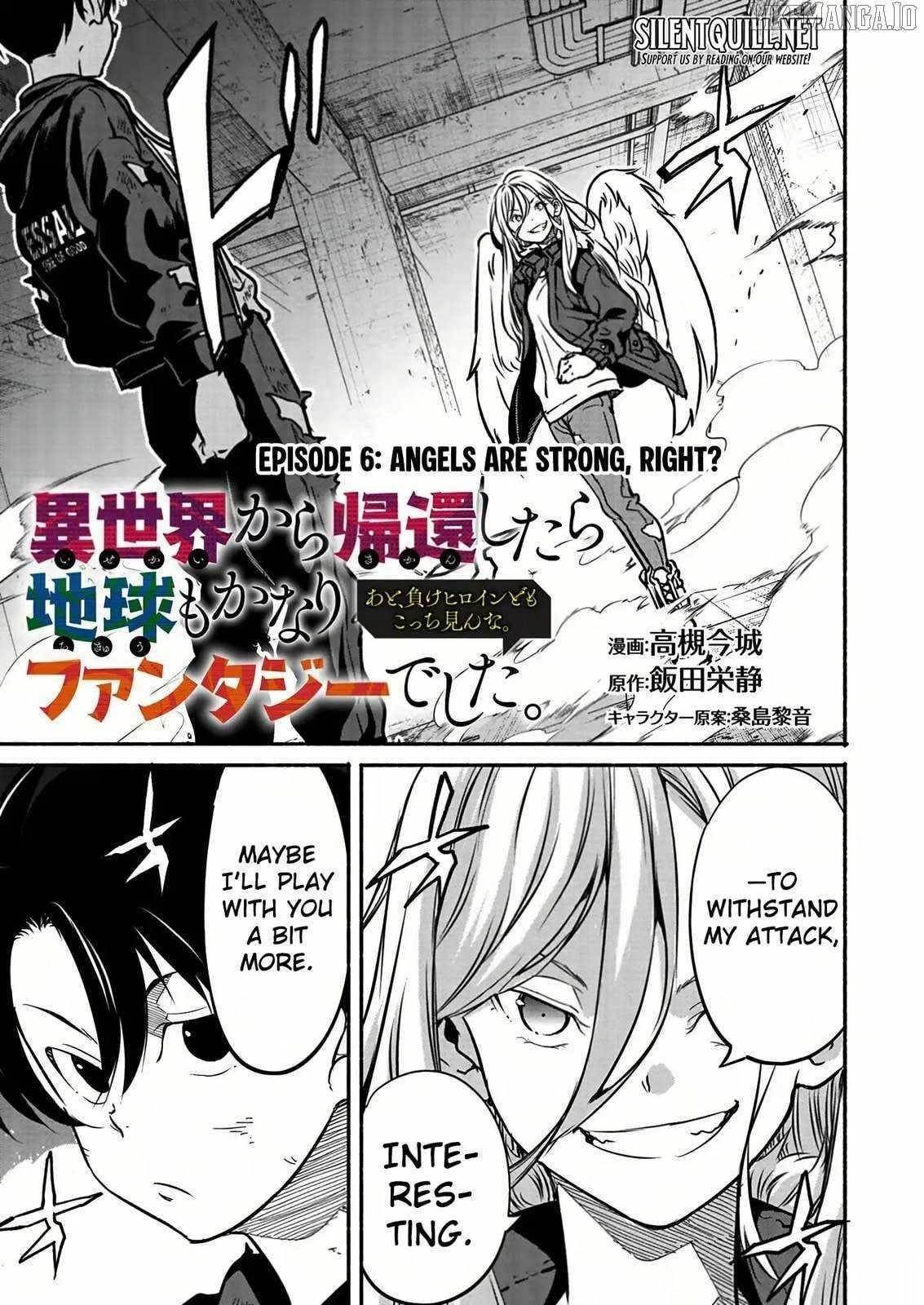 Returned From Another World, Earth Turned Out to Be Quite the Fantasy Too. Also, Losing Heroines, Stop Looking This Way Chapter 6 - Page 1 in English