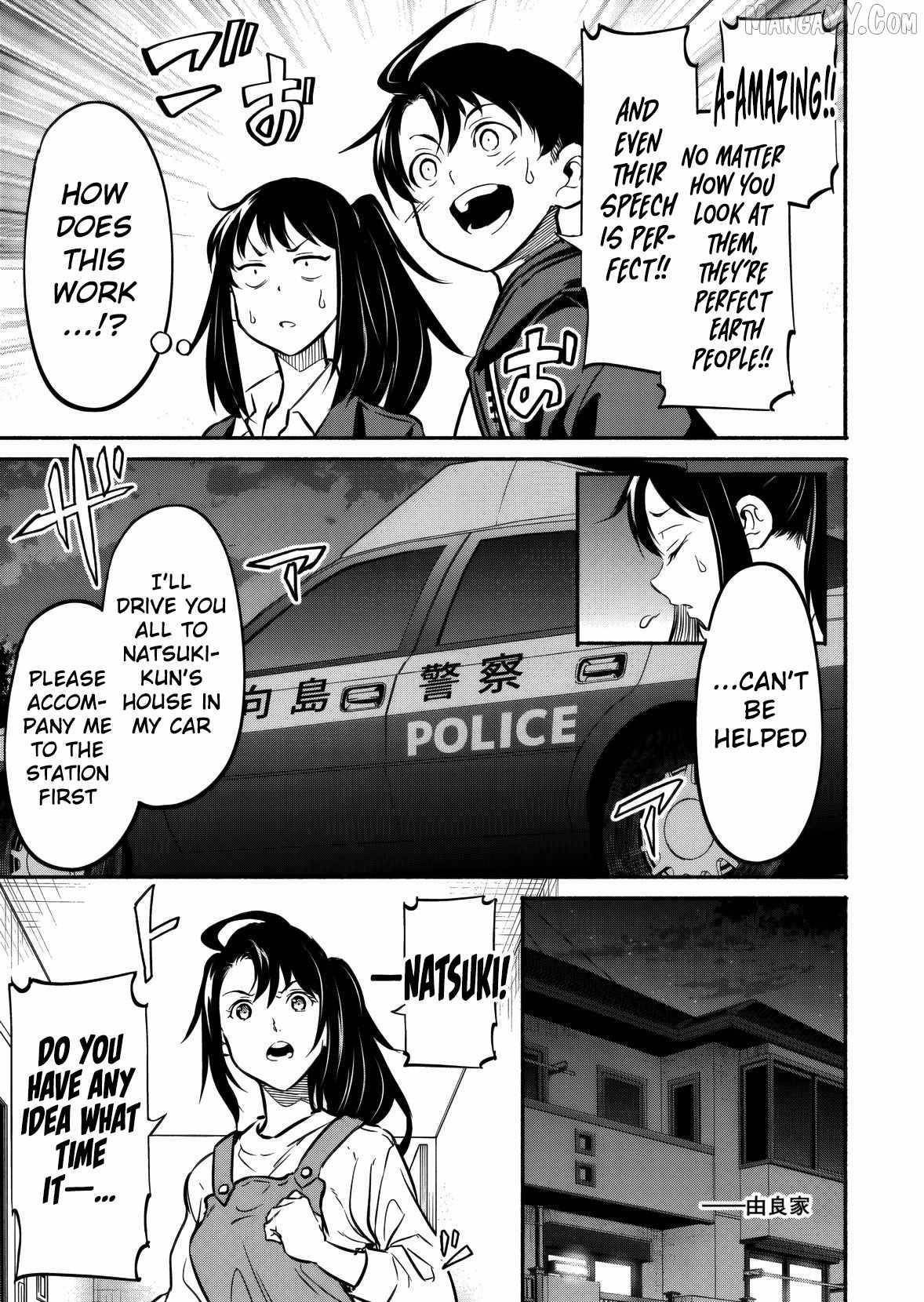 Returned From Another World, Earth Turned Out to Be Quite the Fantasy Too. Also, Losing Heroines, Stop Looking This Way Chapter 7 - Page 17 in English