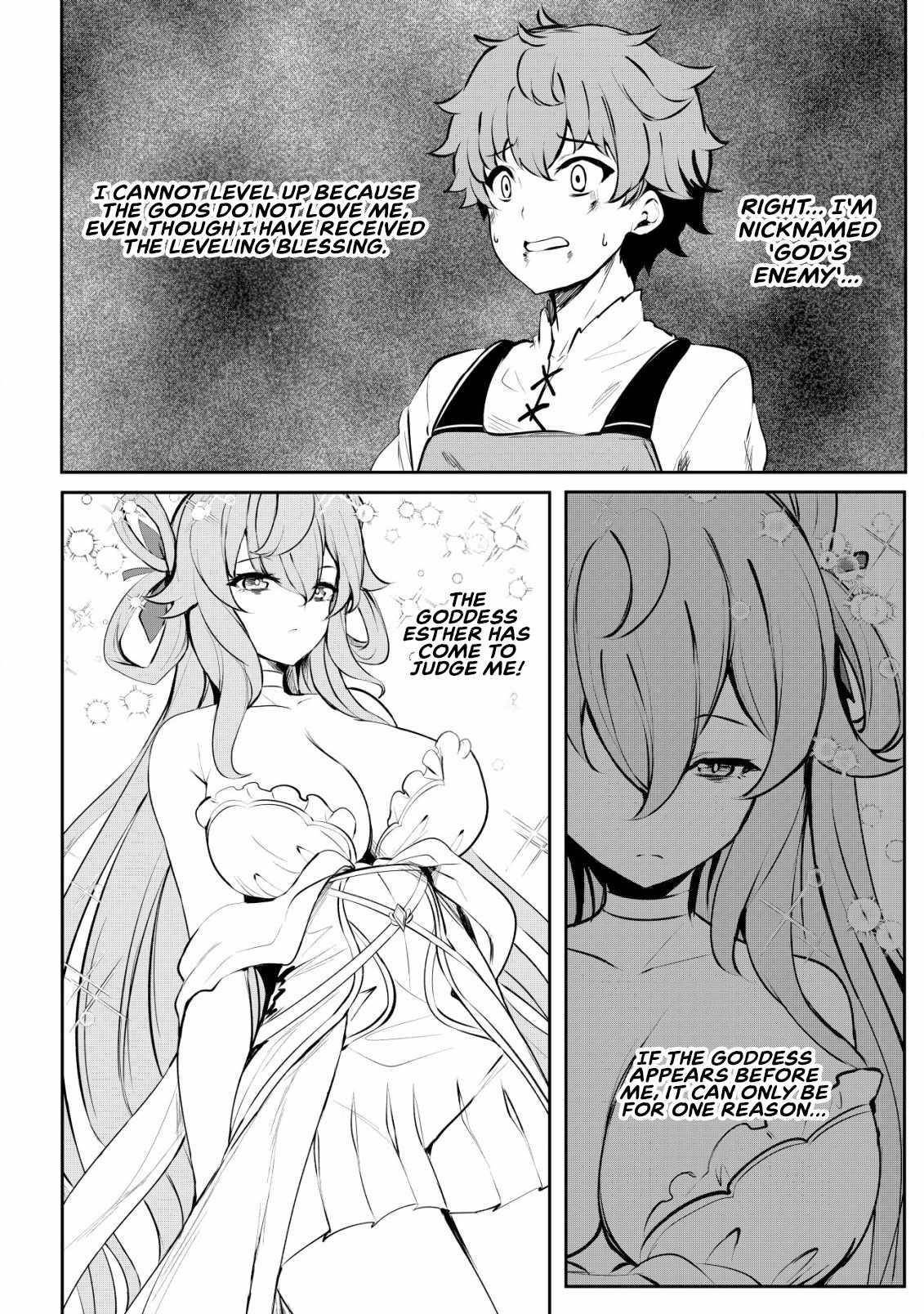 No Matter How Hard I Tried, I Was Banished From Level 0 for a Thousand Years ~The Boy Who Was Called the Enemy of God Meets the Goddess of Company Slaves and Gains the Strongest Power~ Chapter 2 - Page 4 in English