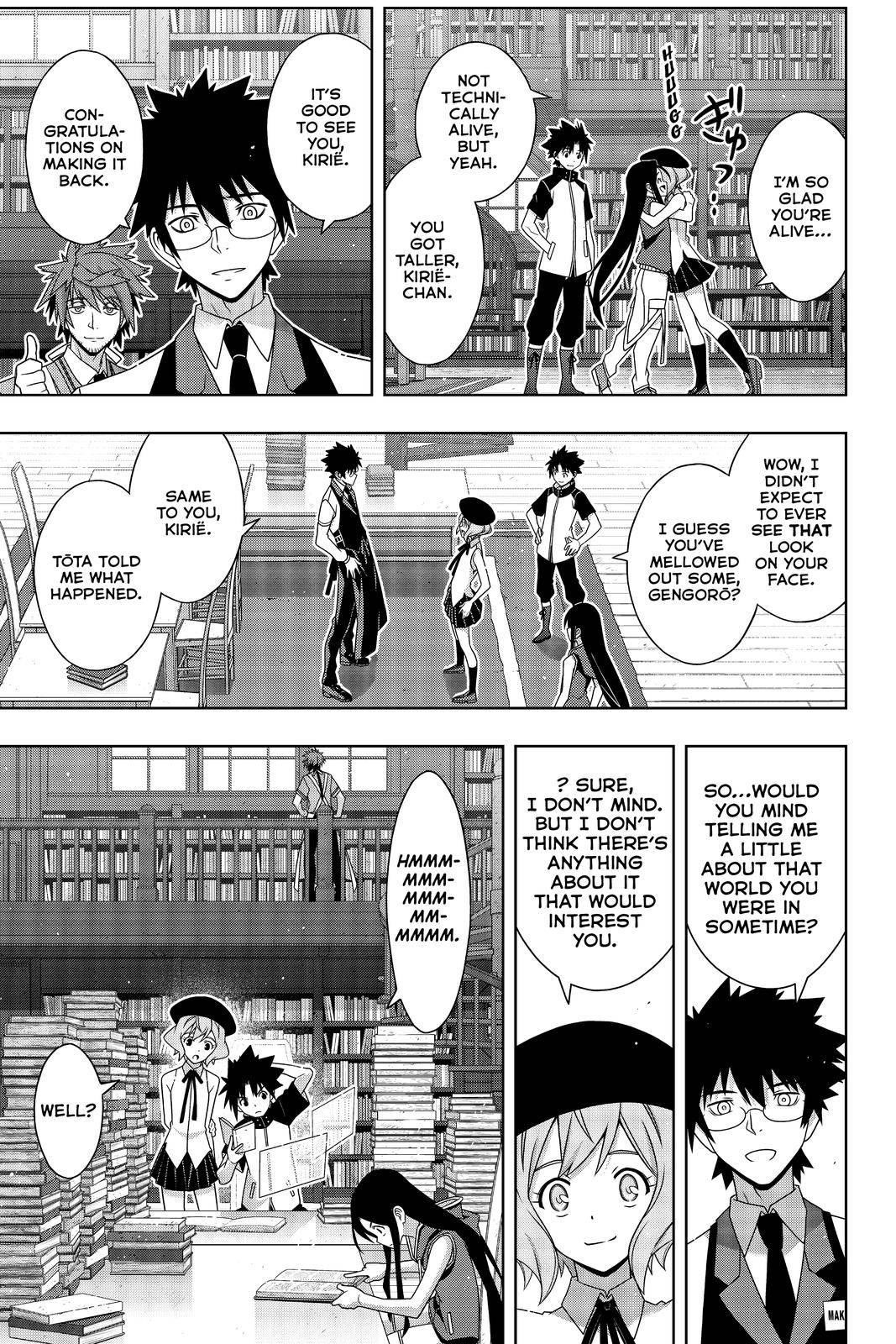 UQ Holder! Chapter 185 - Page 12 in English