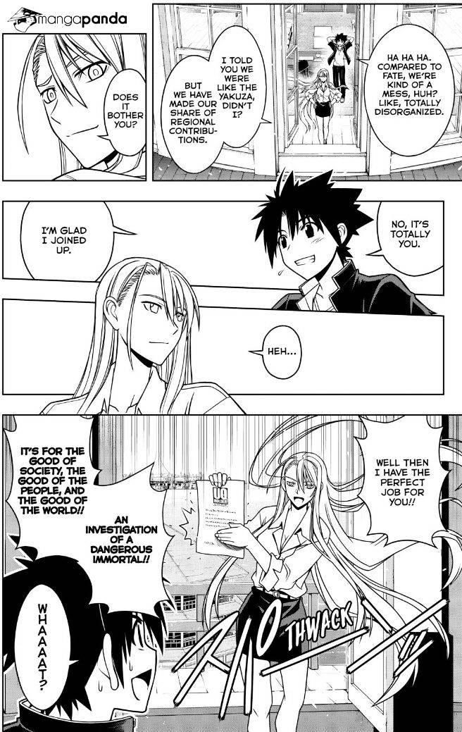 UQ Holder! Chapter 43 - Page 8 in English