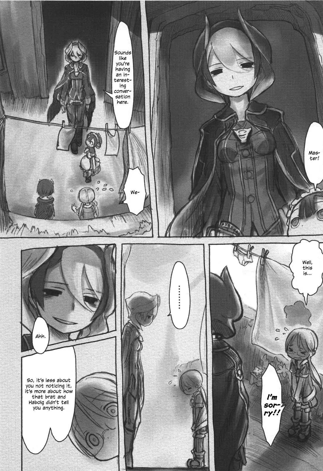 Made In Abyss Chapter 14 - Page 4 in English