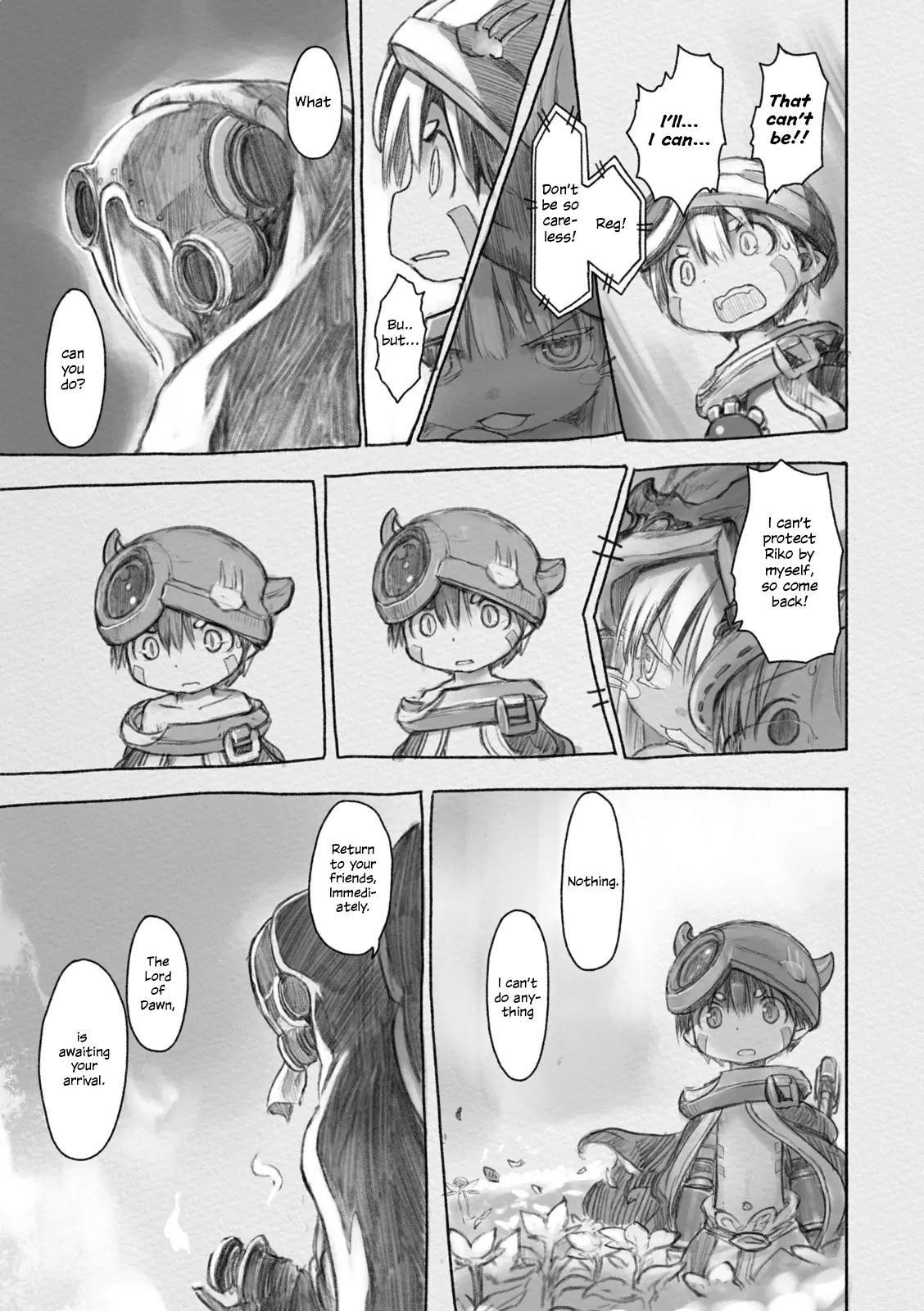 Made In Abyss Chapter 27 - Page 13 in English