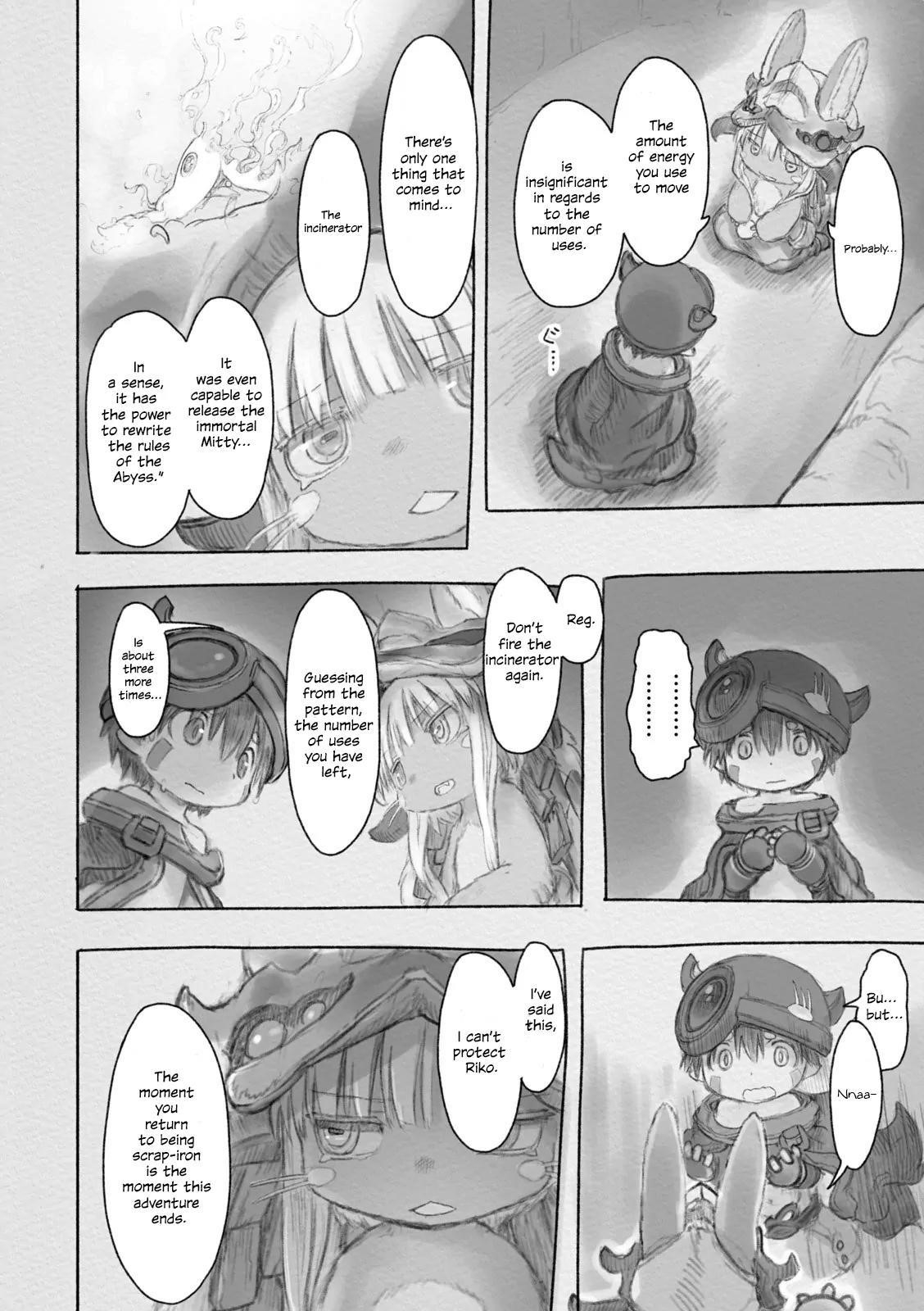 Made In Abyss Chapter 29 - Page 14 in English