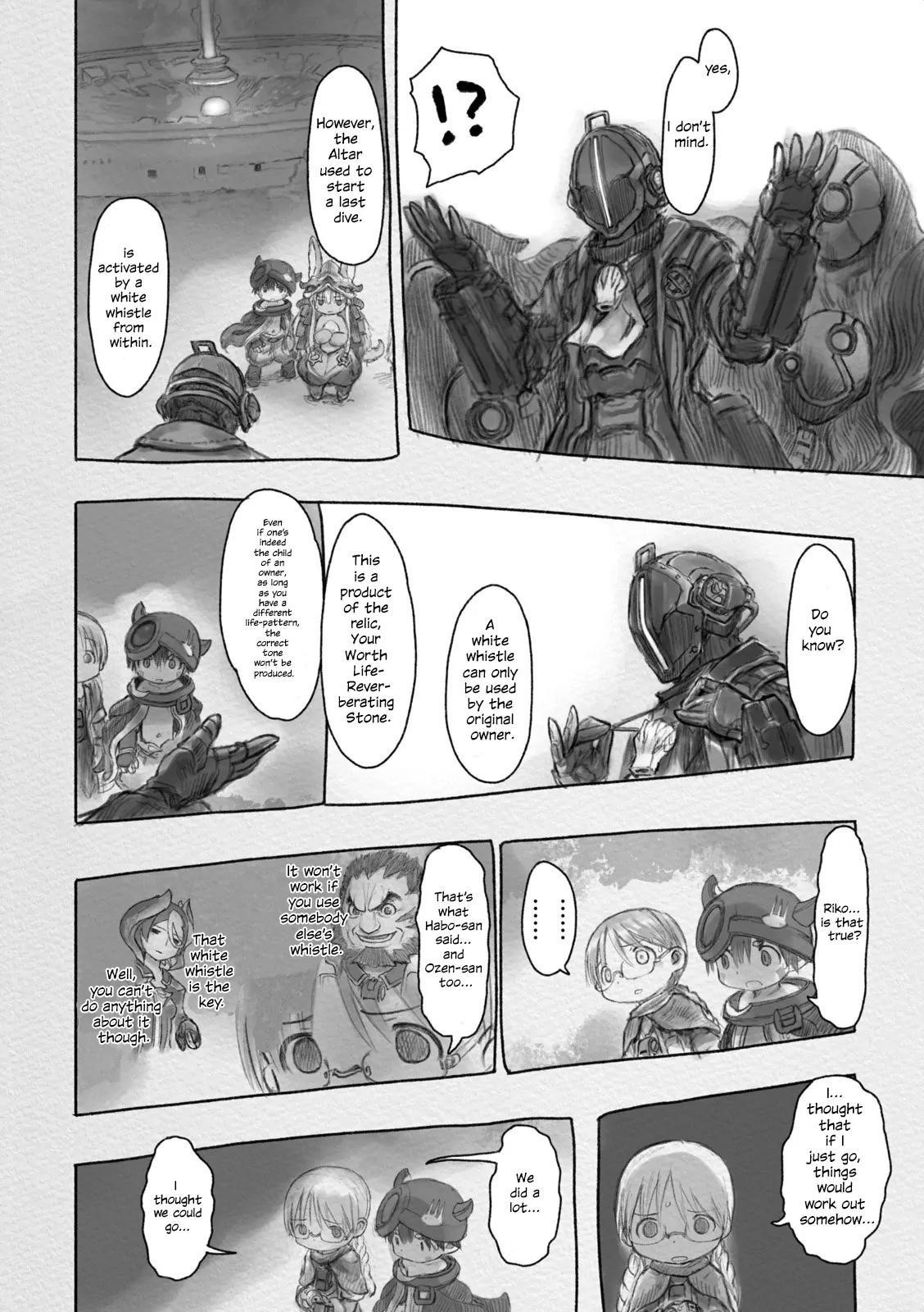 Made In Abyss Chapter 29 - Page 6 in English