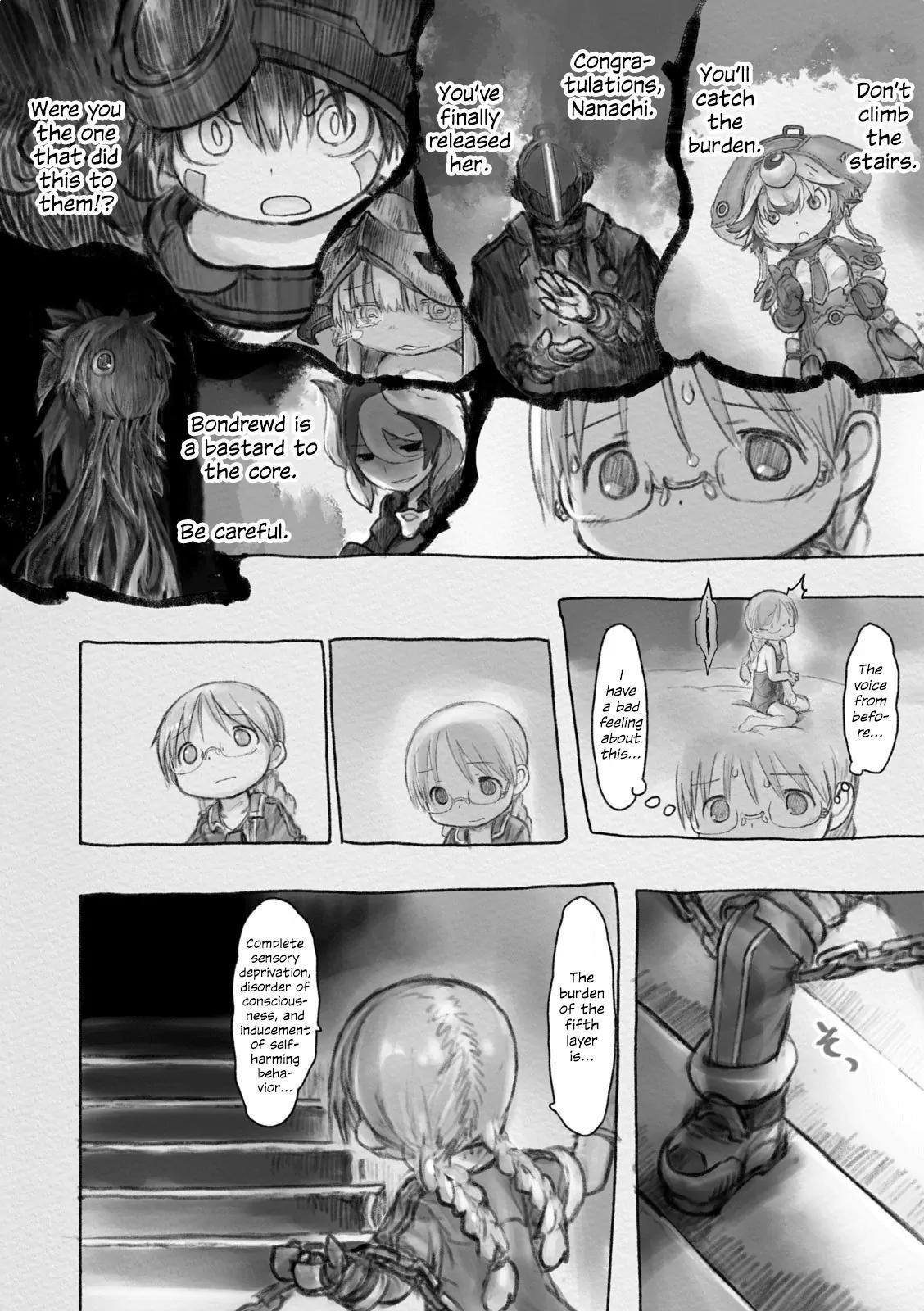 Made In Abyss Chapter 30 - Page 4 in English