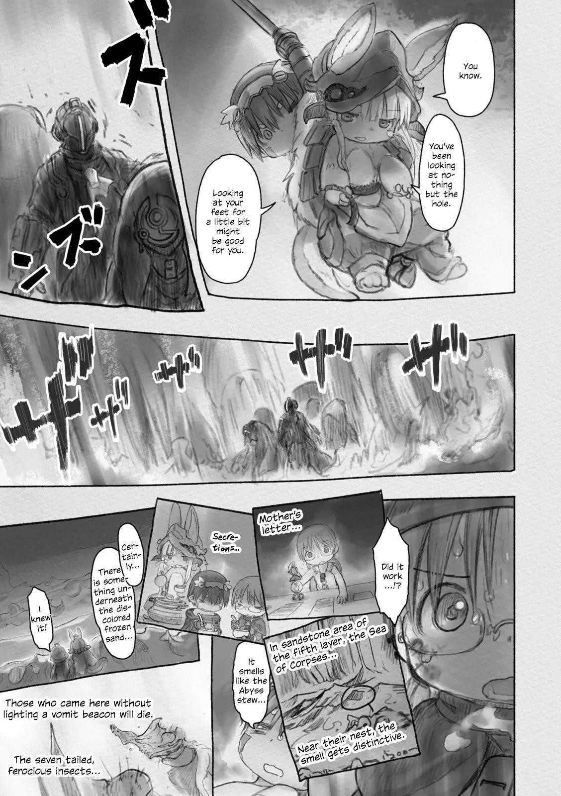 Made In Abyss Chapter 31 - Page 17 in English