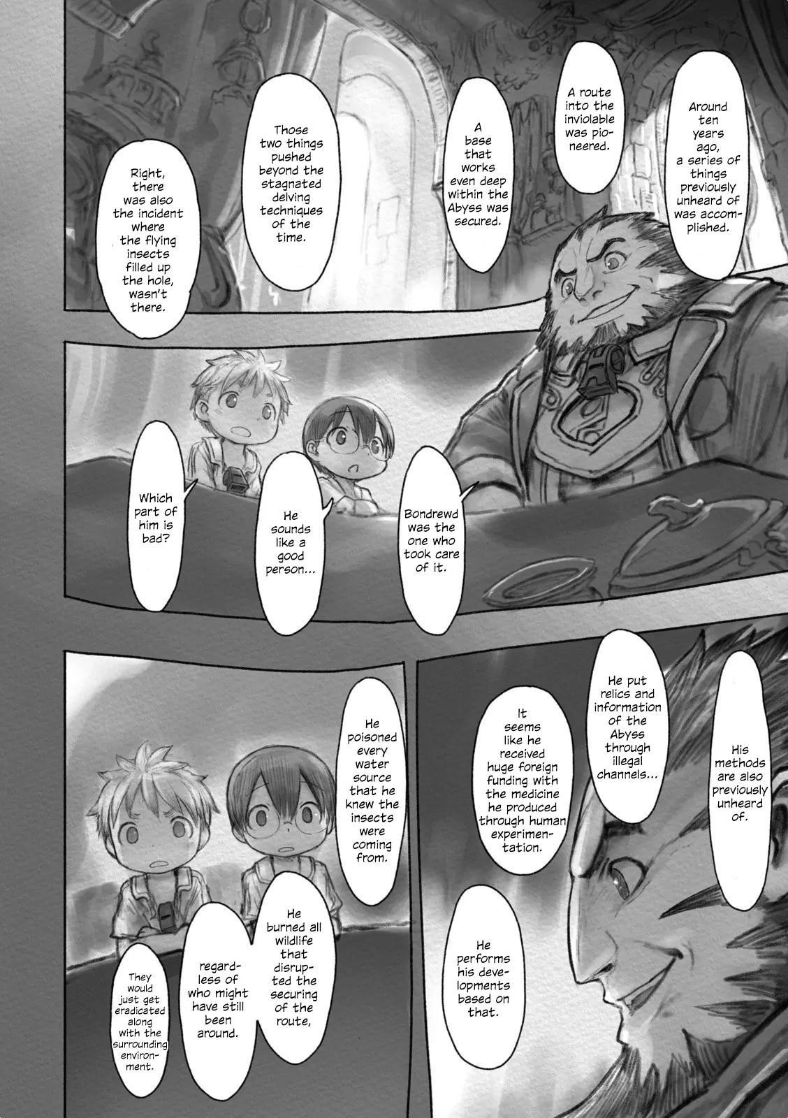 Made In Abyss Chapter 32 - Page 4 in English