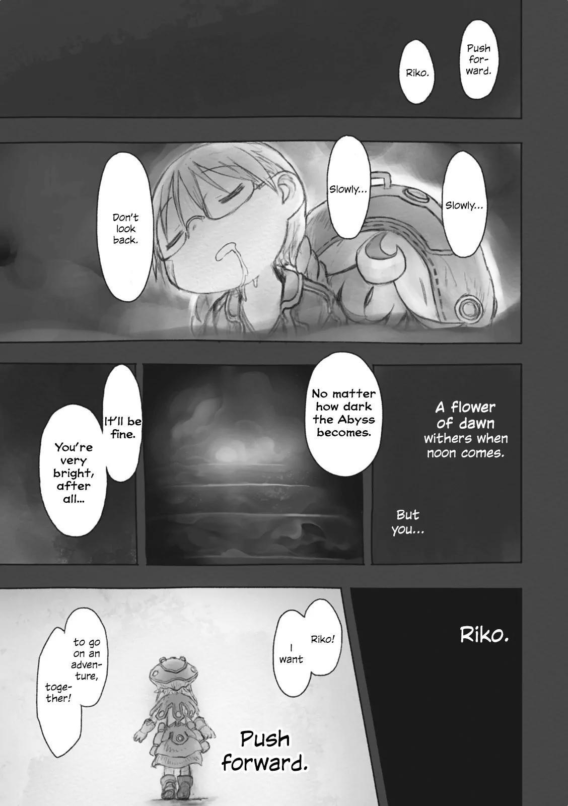 Made In Abyss Chapter 33 - Page 12 in English