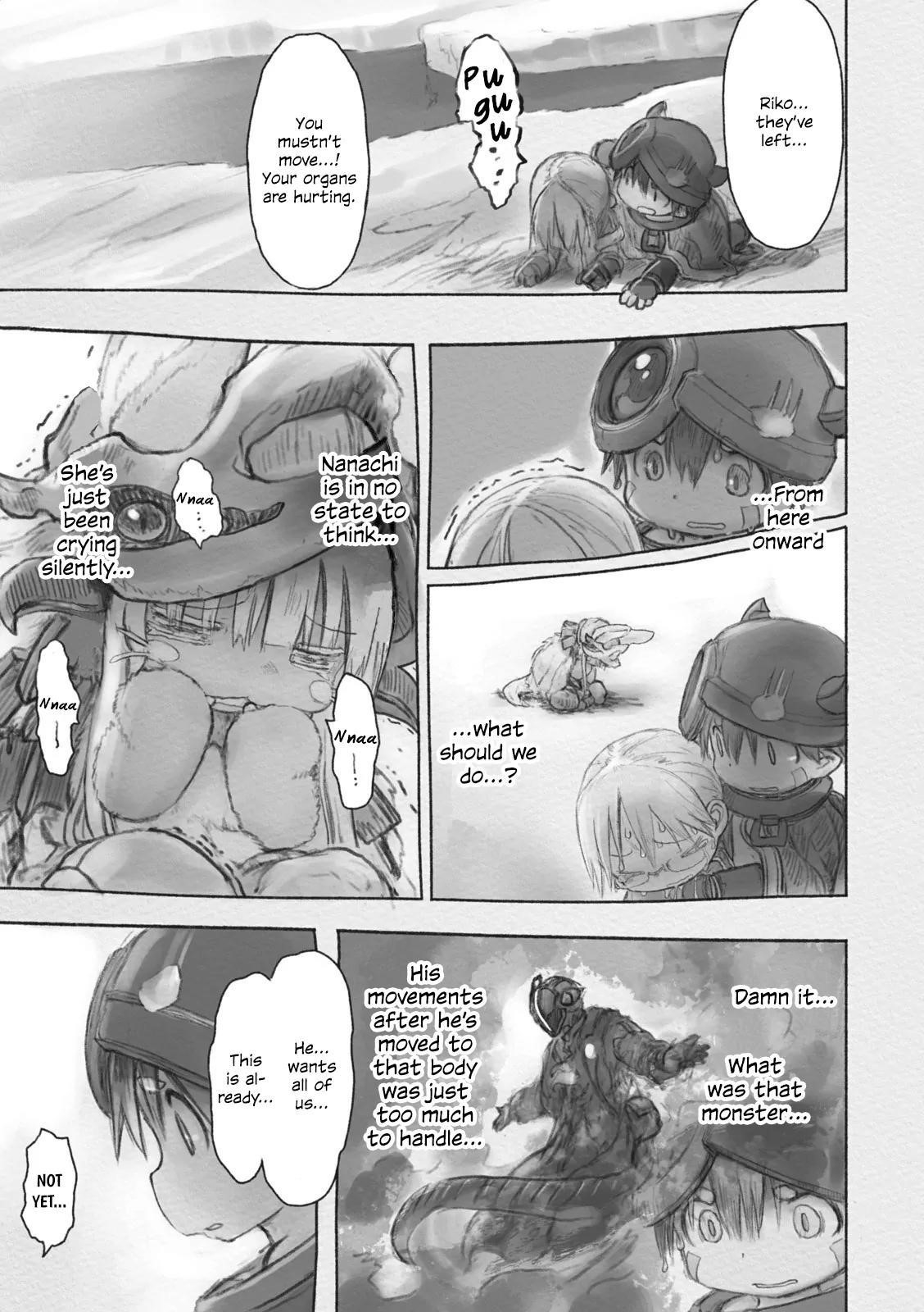 Made In Abyss Chapter 33 - Page 14 in English