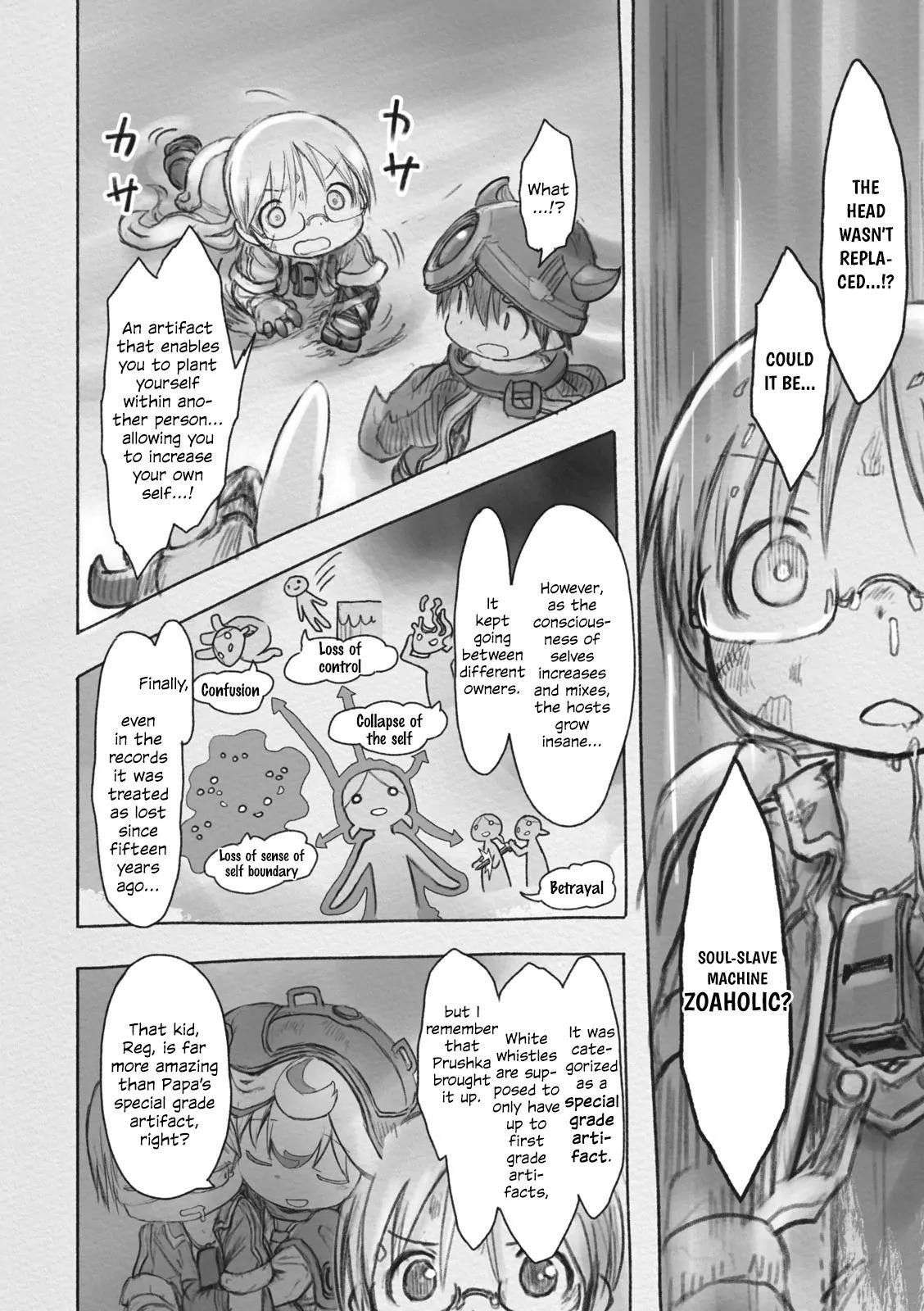 Made In Abyss Chapter 33 - Page 17 in English