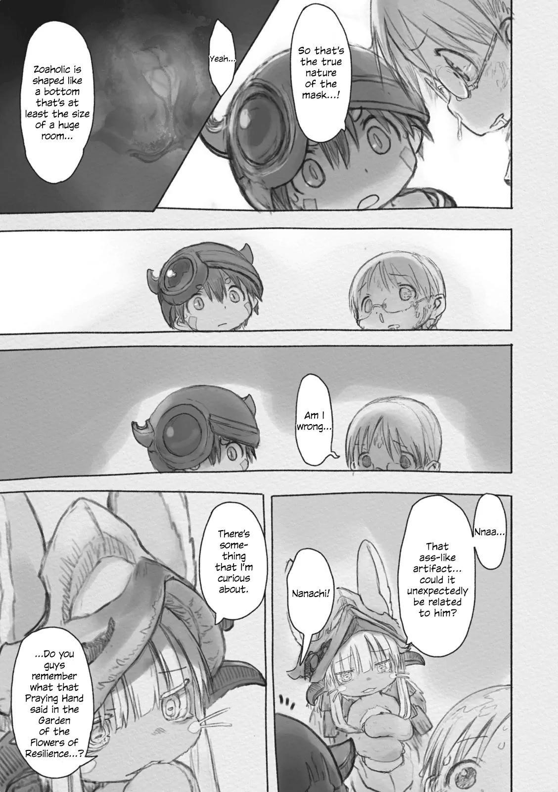Made In Abyss Chapter 33 - Page 18 in English