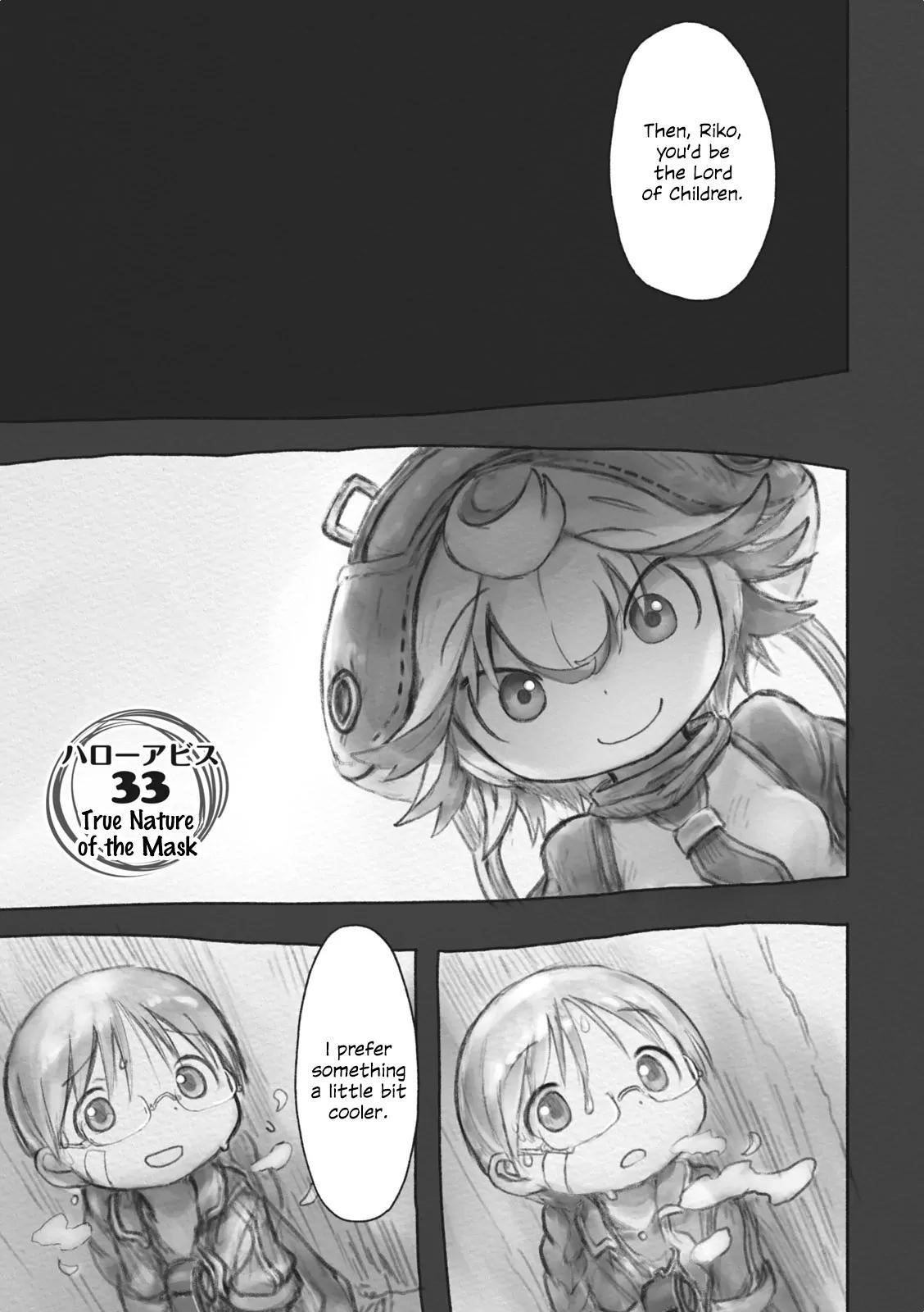 Made In Abyss Chapter 33 - Page 4 in English