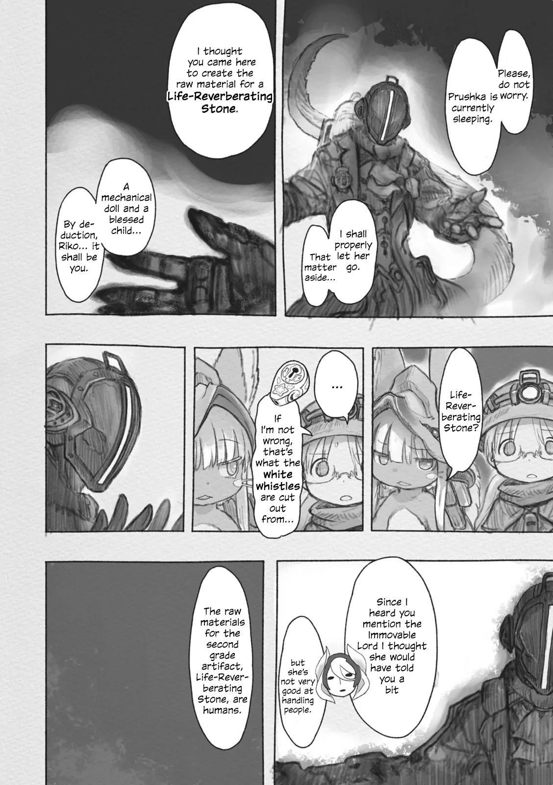 Made In Abyss Chapter 34 - Page 12 in English