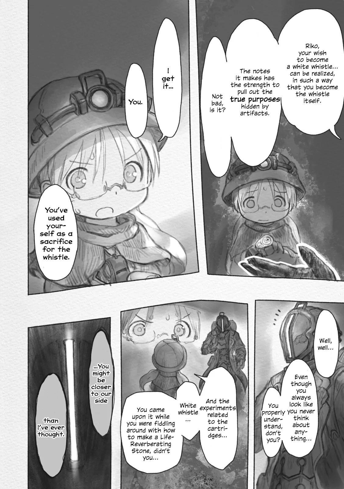 Made In Abyss Chapter 34 - Page 14 in English